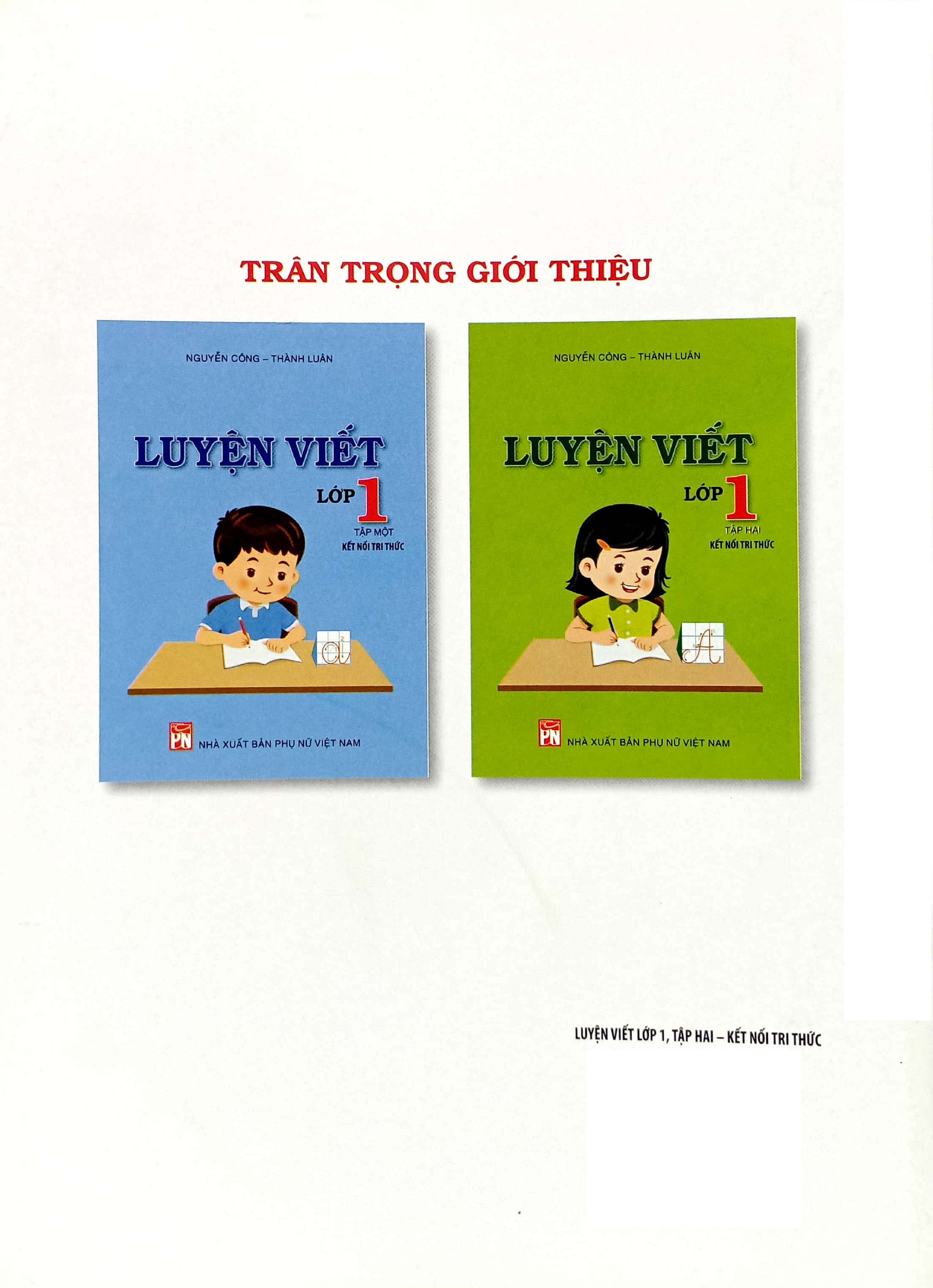 luyện viết lớp 1 - tập 2 (kết nối tri thức)