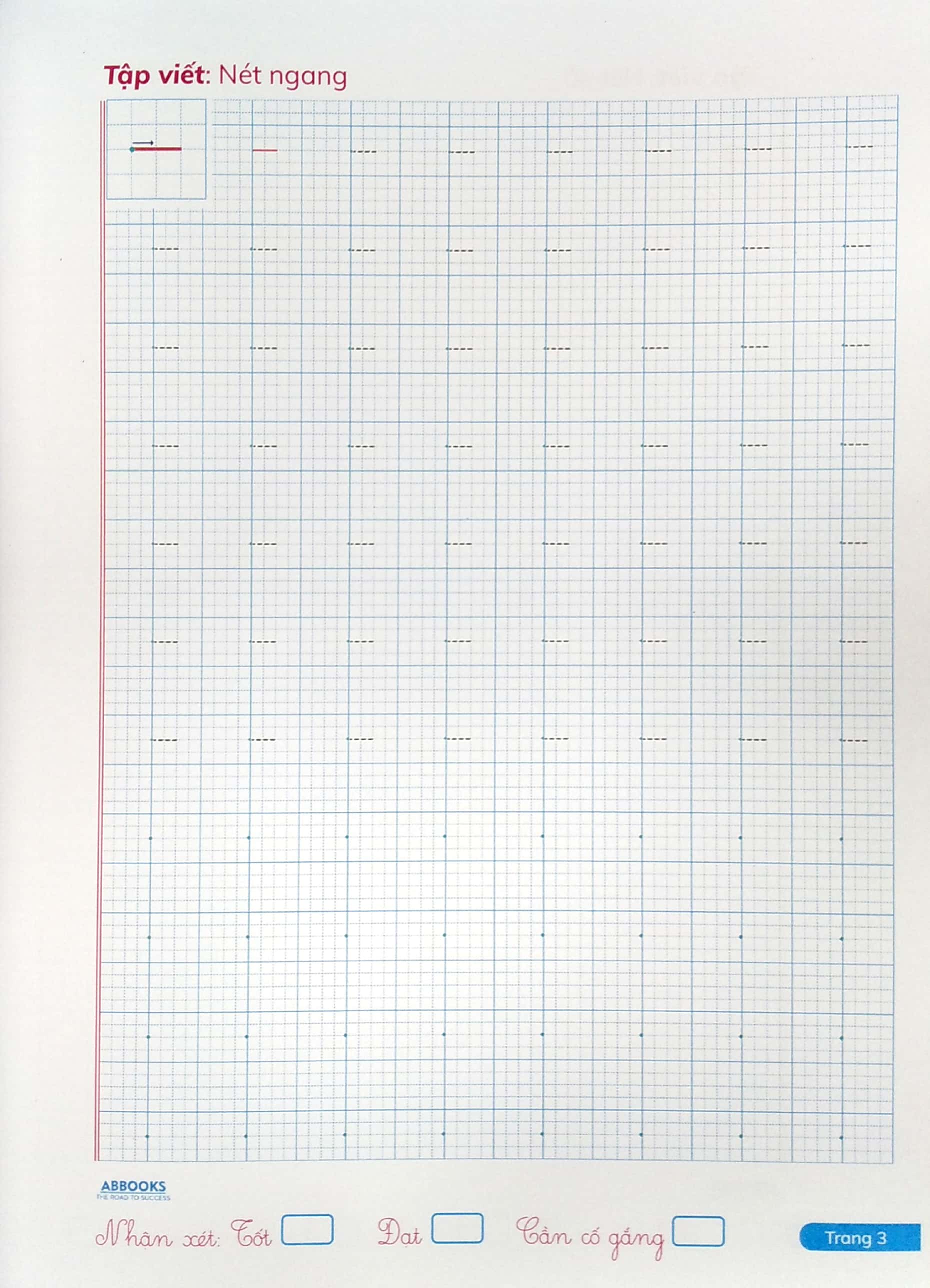 luyện viết nét cơ bản và chữ số - vở ô li có chữ mẫu - bé chuẩn bị vào lớp 1