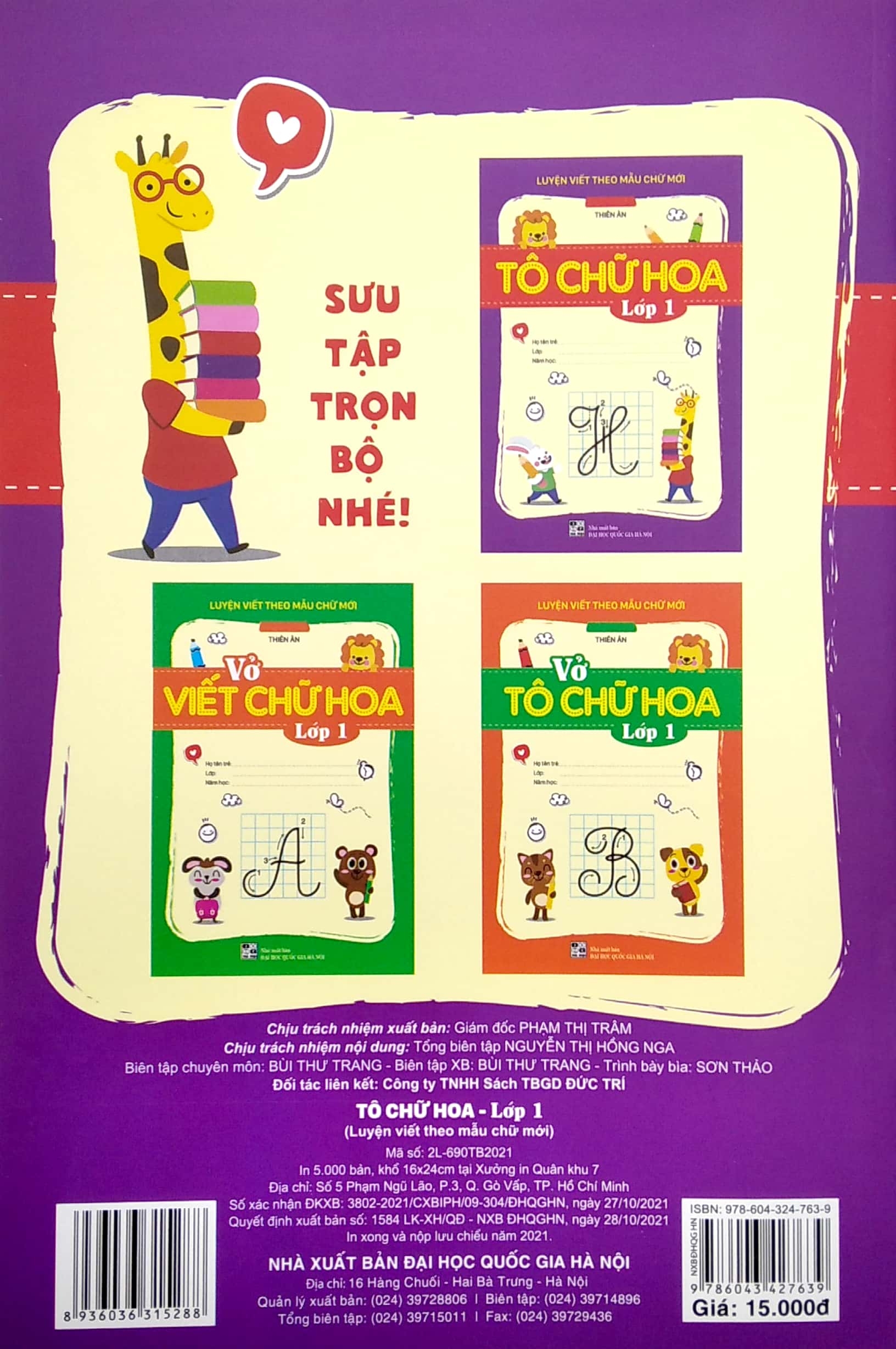 luyện viết theo mẫu chữ mới - tô chữ hoa - lớp 1