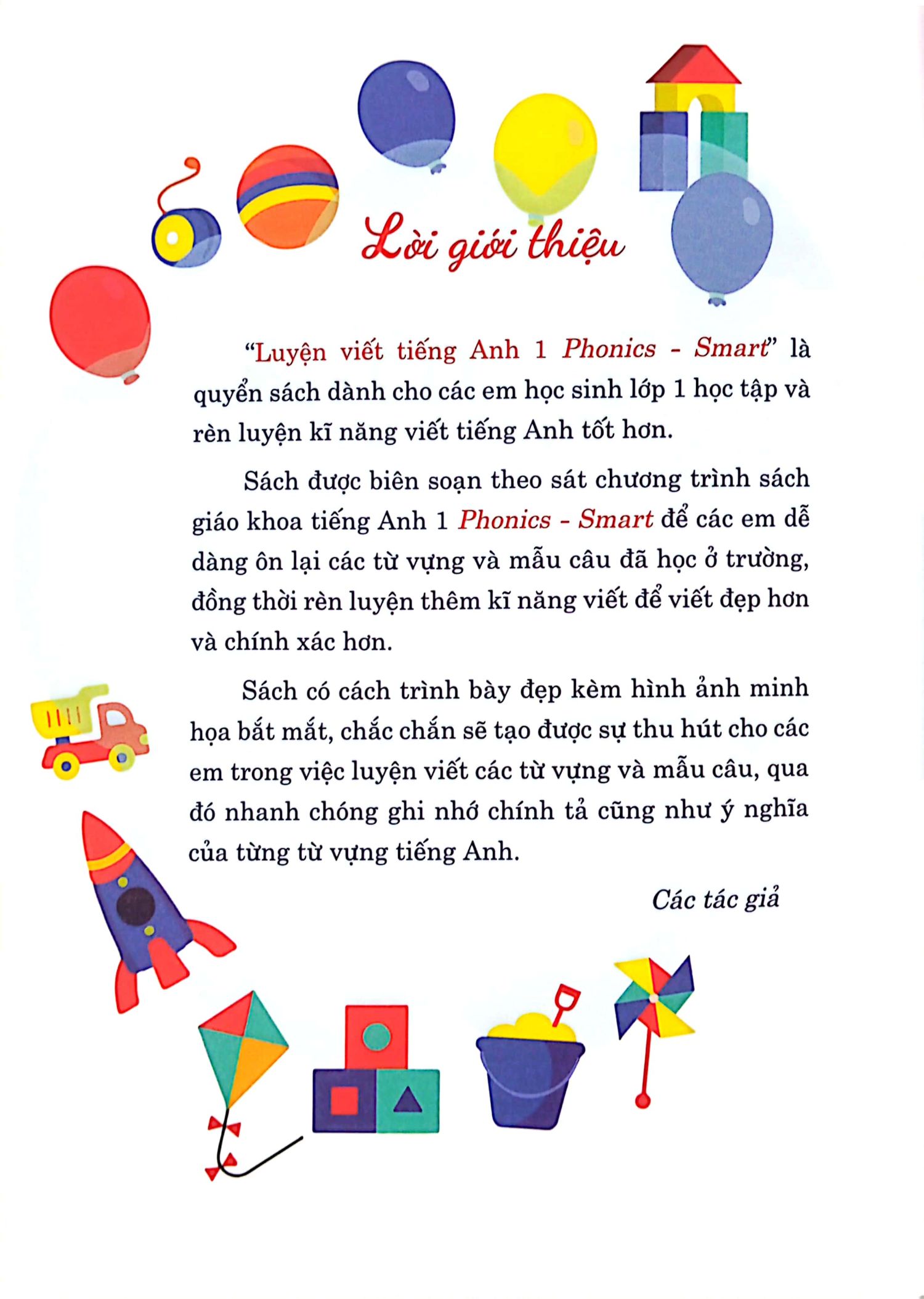 luyện viết tiếng anh phonics - smart 1 - notebook