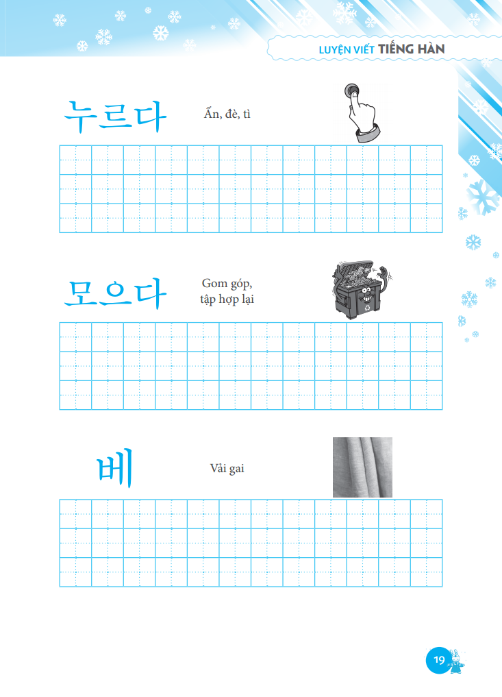 luyện viết tiếng hàn (bìa mềm)