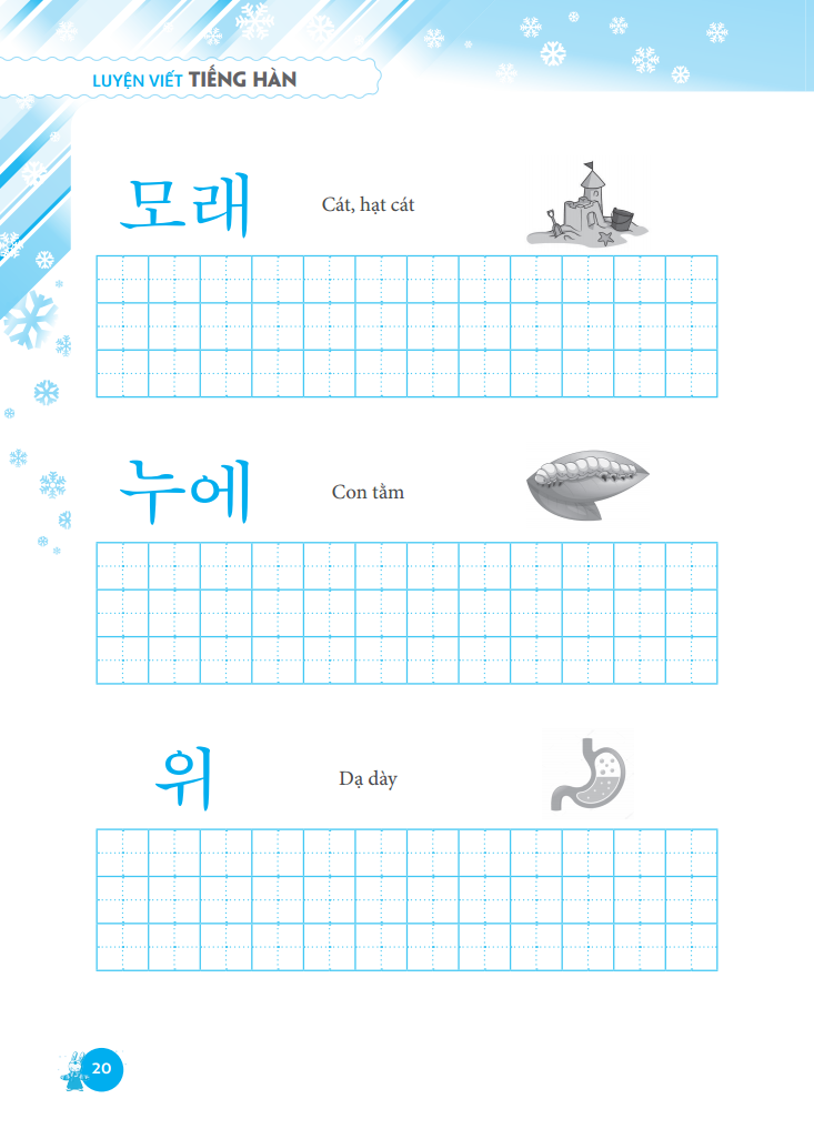 luyện viết tiếng hàn (bìa mềm)