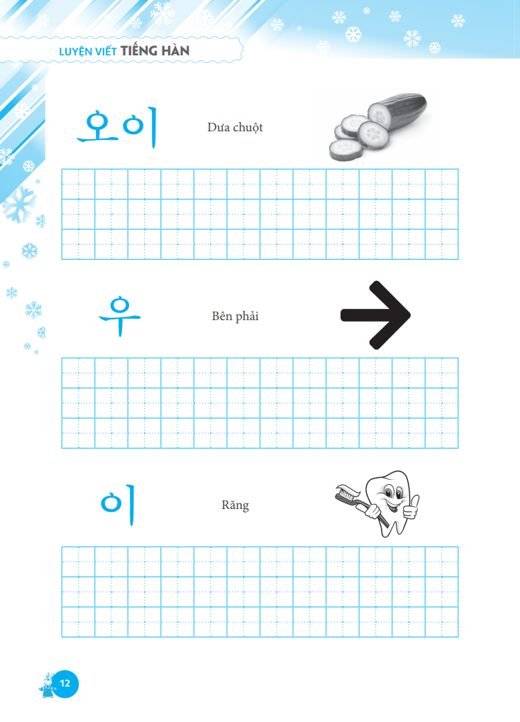 luyện viết tiếng hàn (bìa mềm)