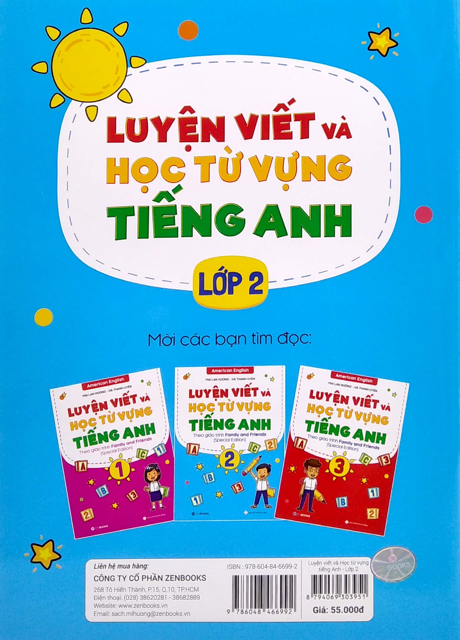 luyện viết và học từ vựng tiếng anh 2 (theo giáo trình family anh friends - special edition)