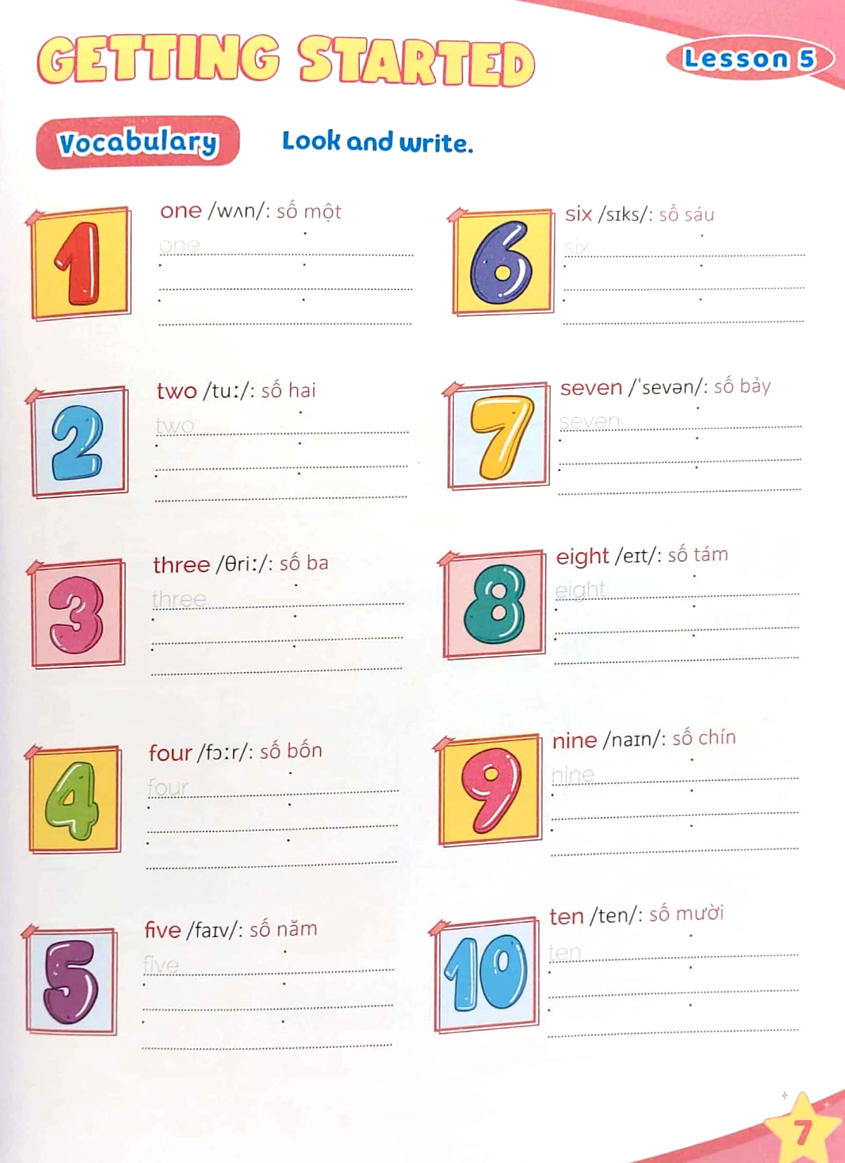 luyện viết và học từ vựng - tiếng anh 3 (notebook)