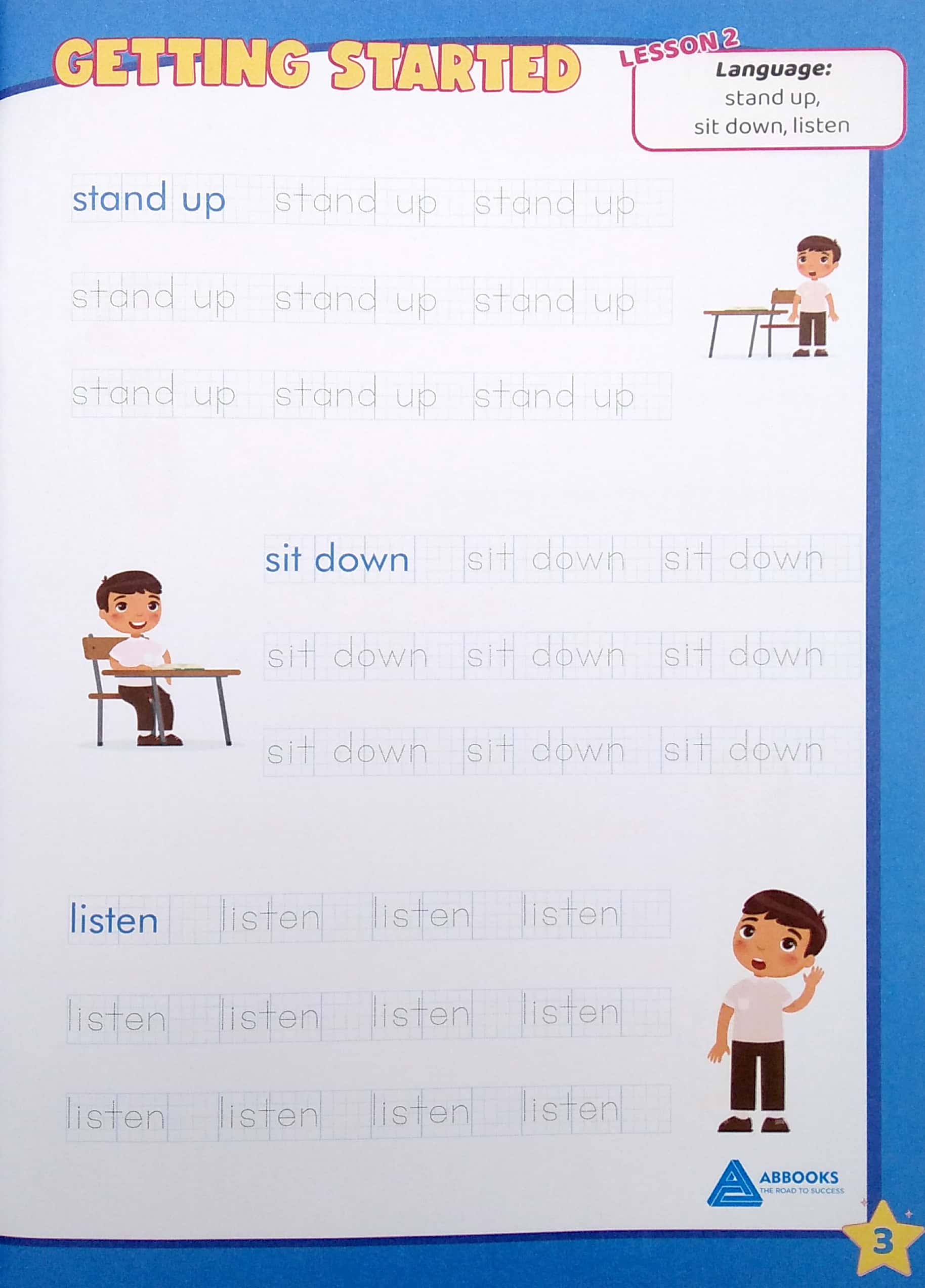 luyện viết và học từ vựng tiếng anh lớp 1 - notebook