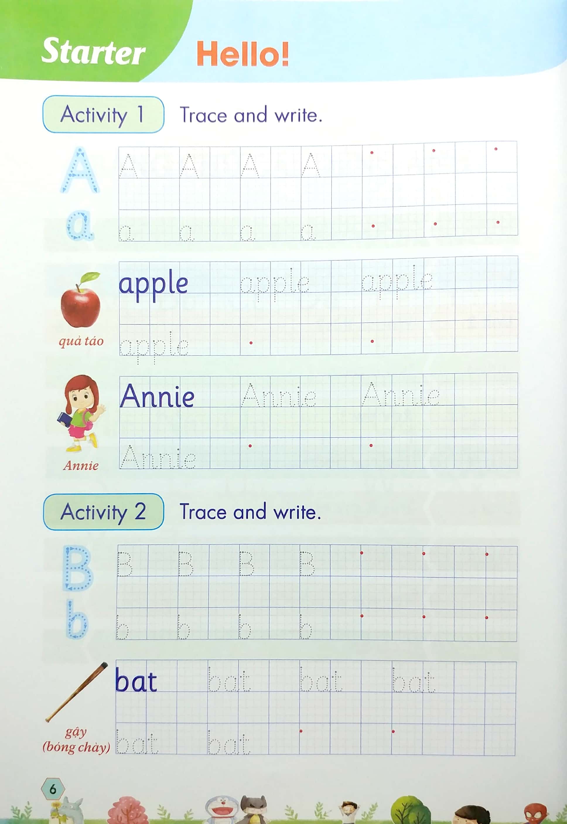 luyện viết và học từ vựng tiếng anh lớp 1 - theo chương trình family and friends (national edition) (2022)