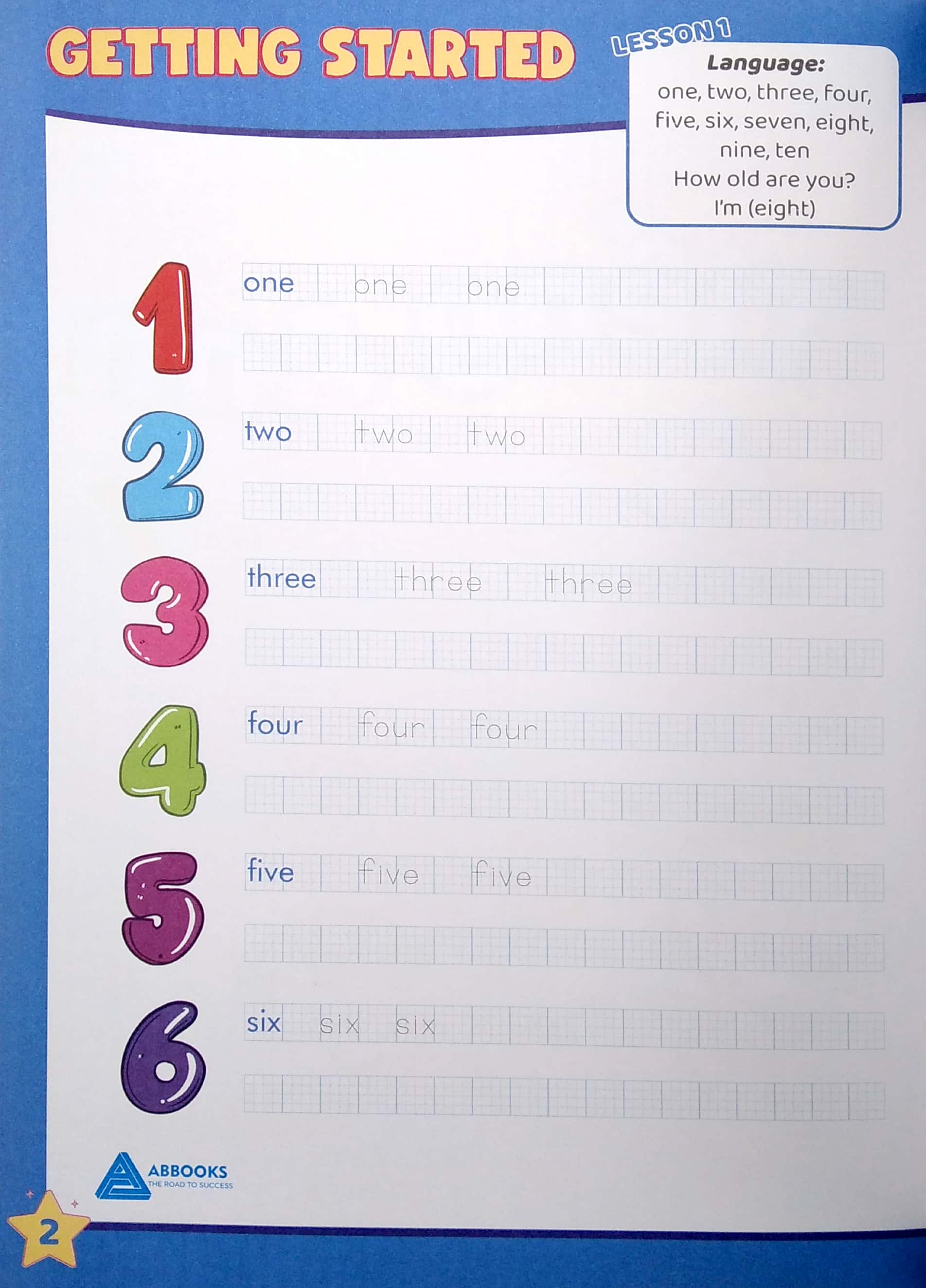 luyện viết và học từ vựng tiếng anh lớp 2 - notebook