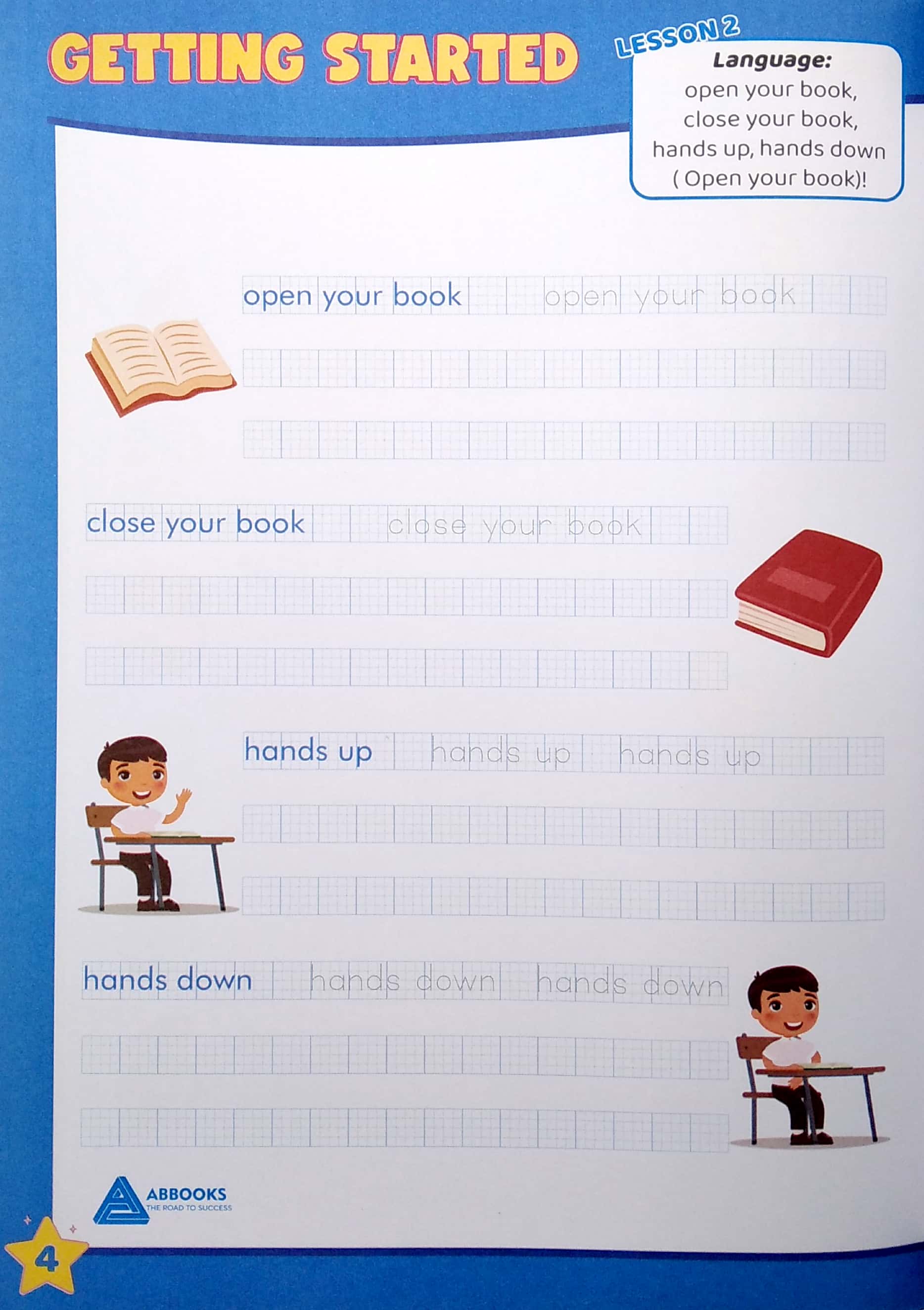 luyện viết và học từ vựng tiếng anh lớp 2 - notebook