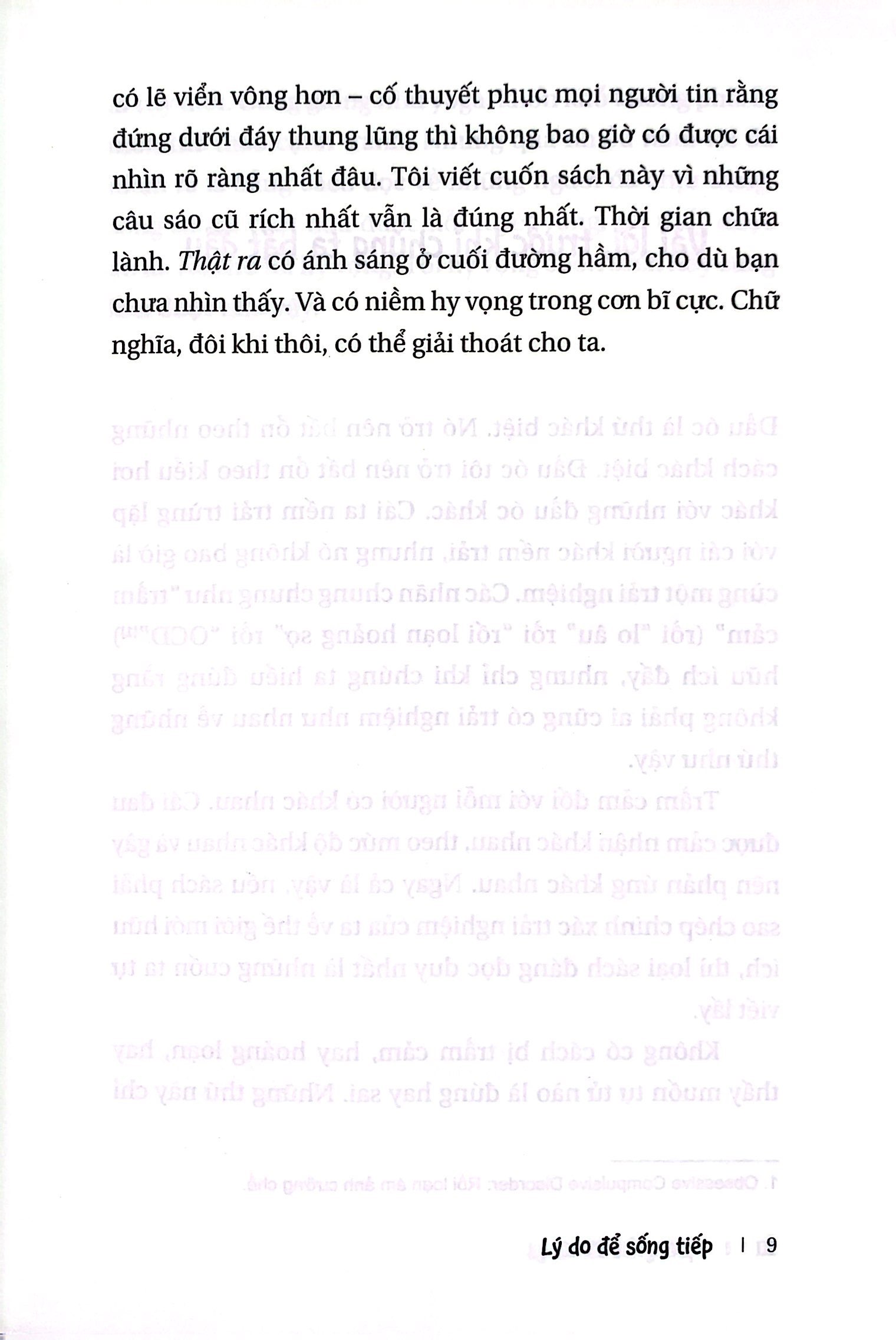 lý do để sống tiếp