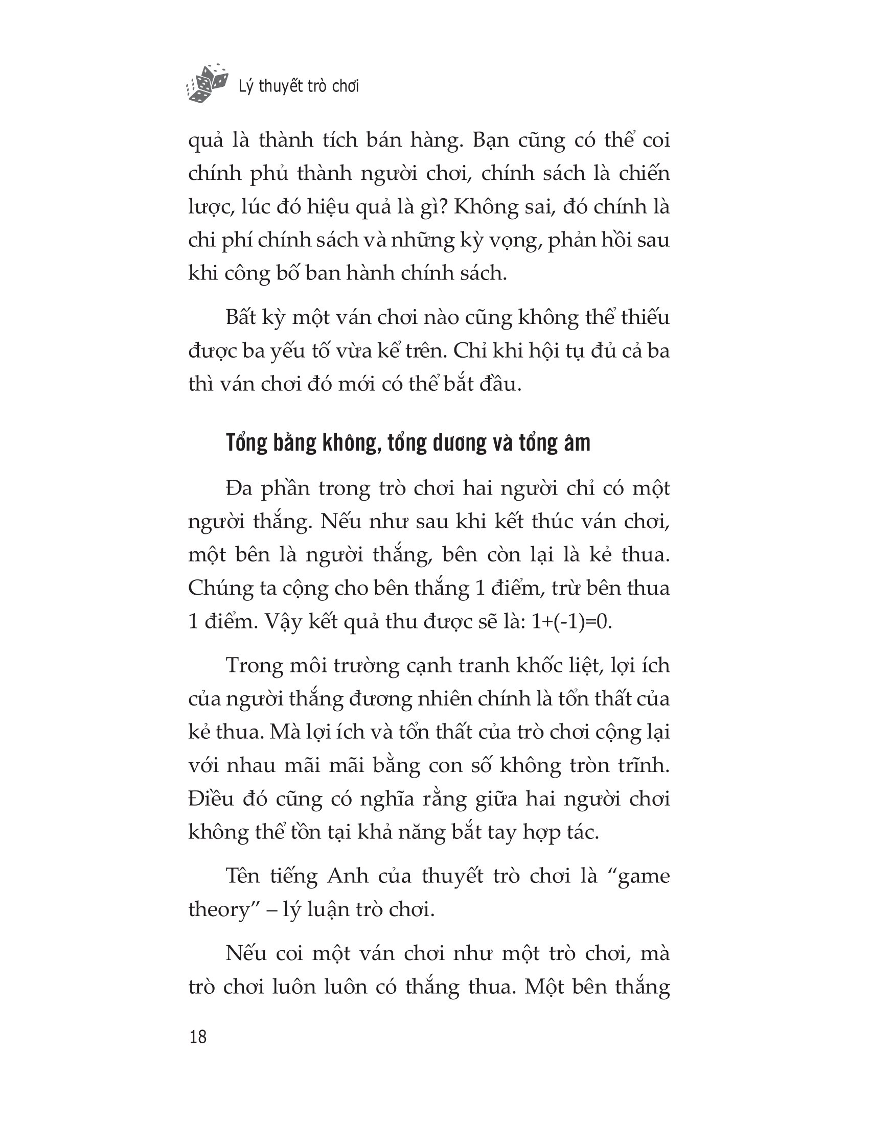 lý thuyết trò chơi