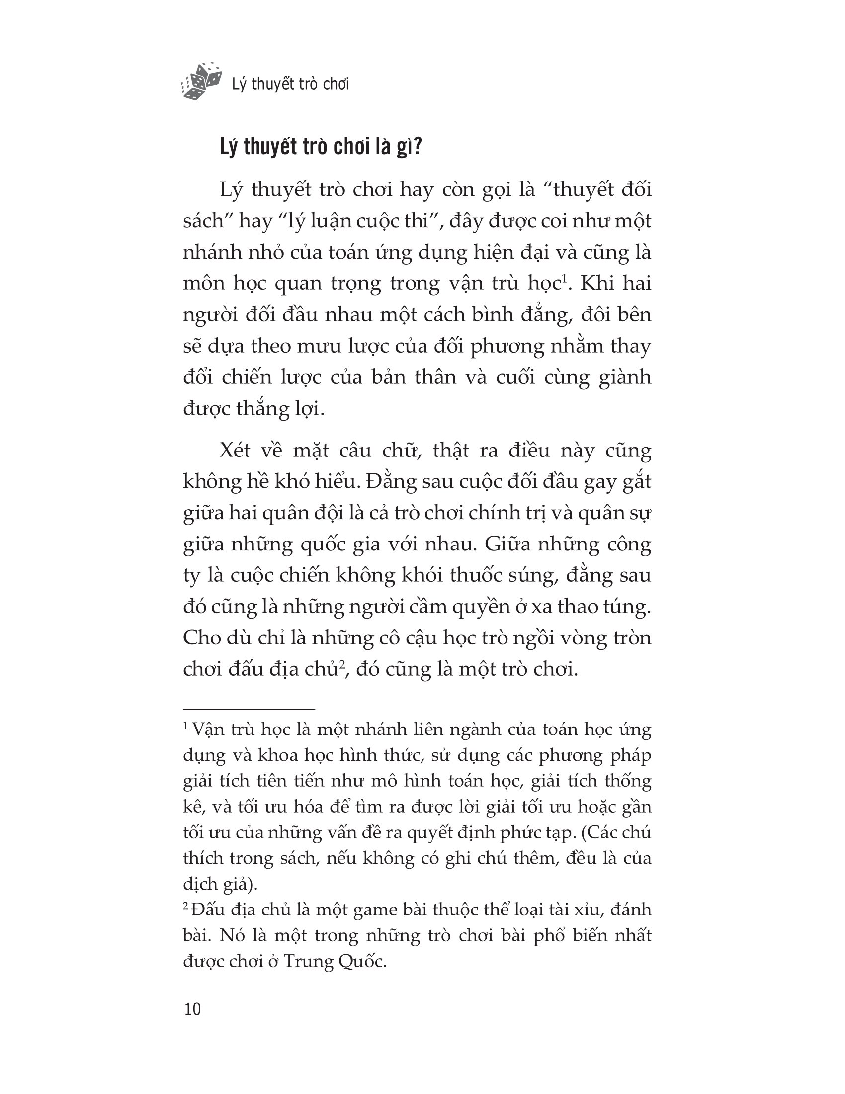 lý thuyết trò chơi