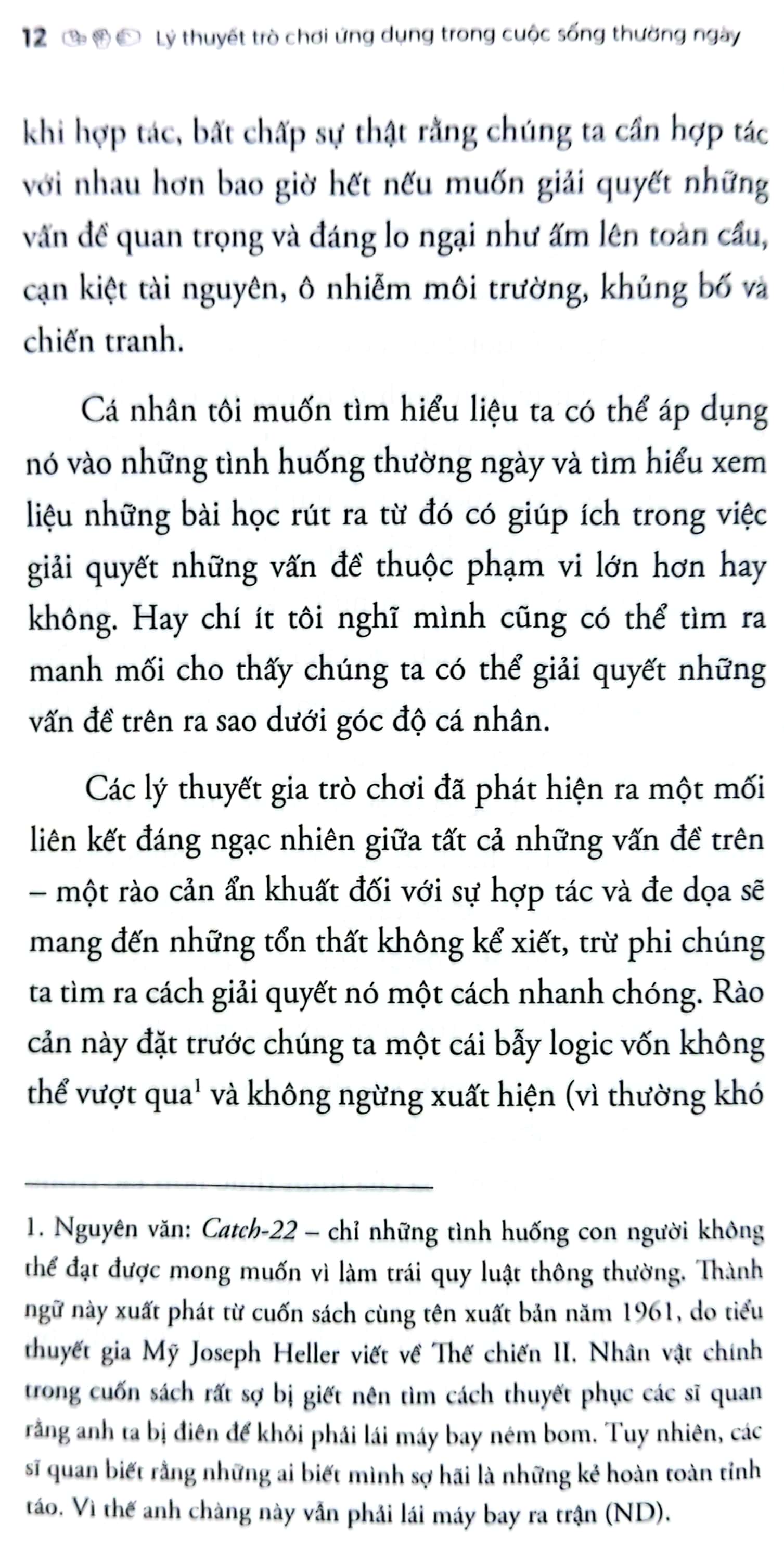 lý thuyết trò chơi - ứng dụng trong cuộc sống thường ngày