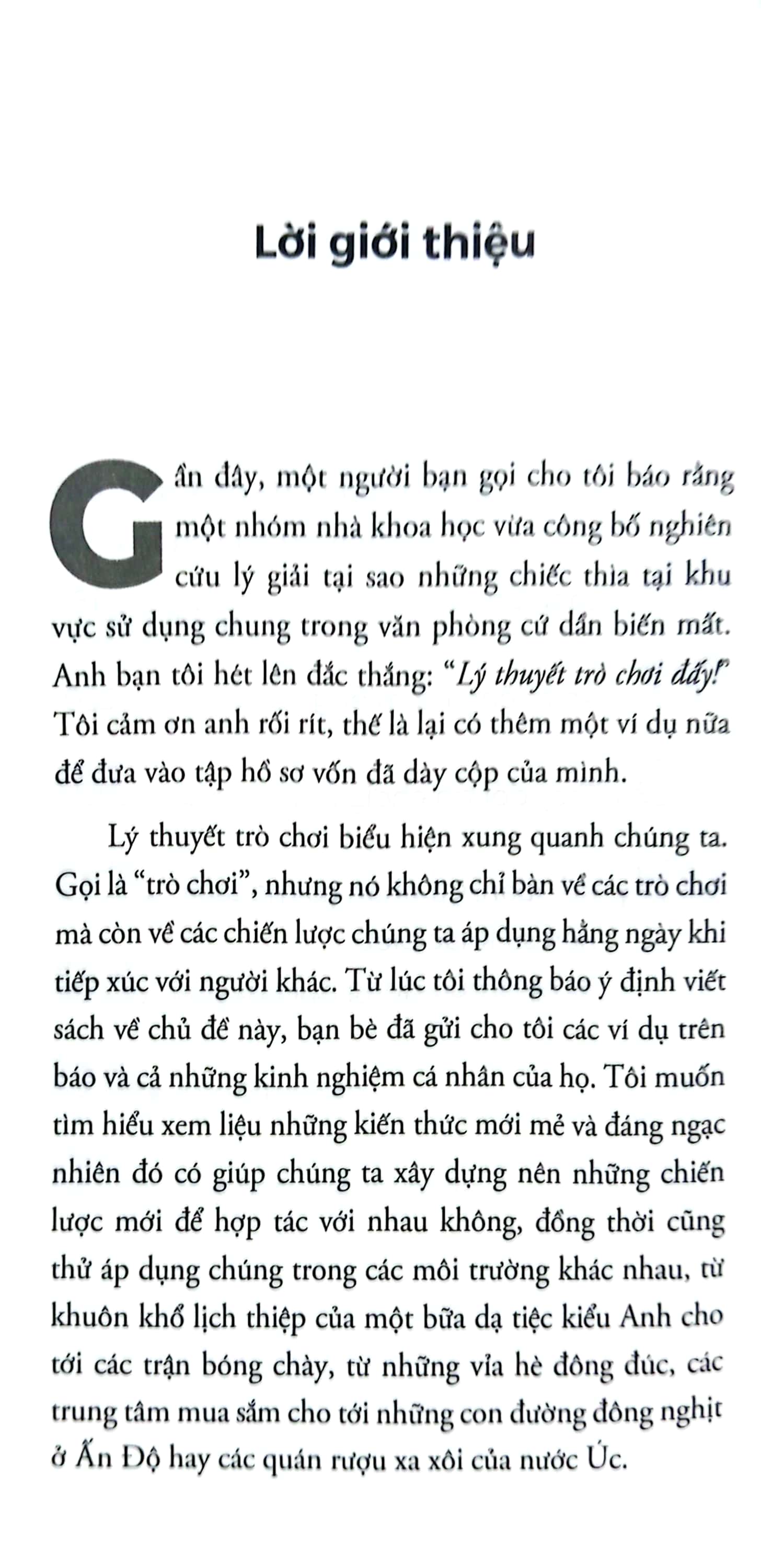 lý thuyết trò chơi - ứng dụng trong cuộc sống thường ngày