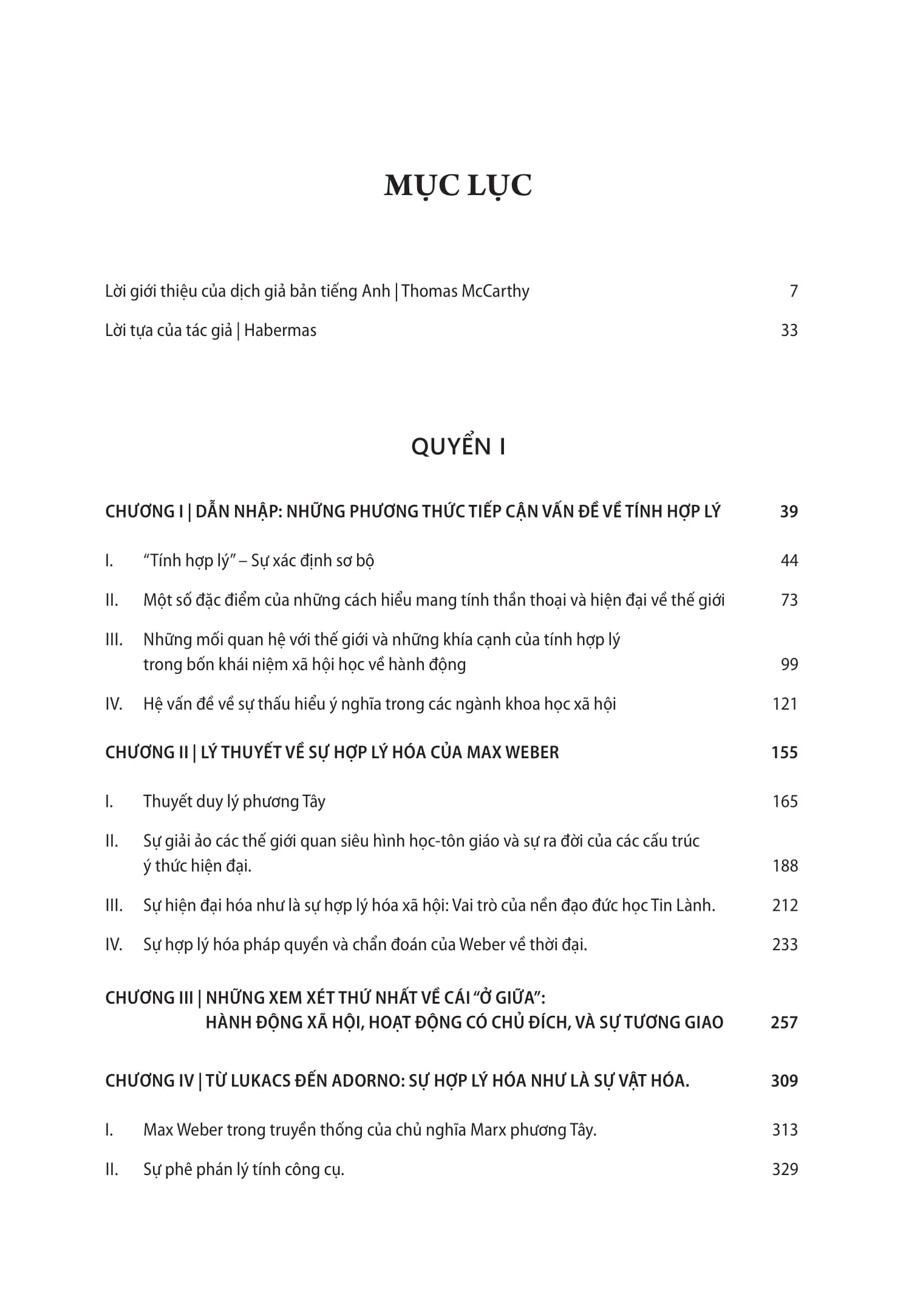 Ly Thuyet Ve Hanh Dong Tuong Giao - Theorie Des Kommunikativen Handelns - Bia Cung