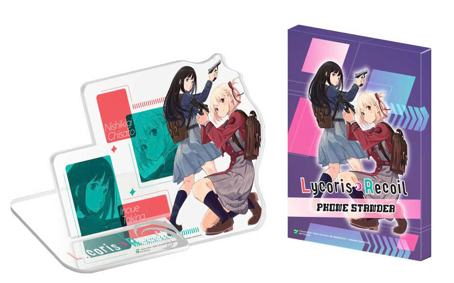 lycoris recoil - tập 1 - bản sưu tầm - tặng kèm card nhân vật + clear card + giá đỡ điện thoại acrylic + set bookmark