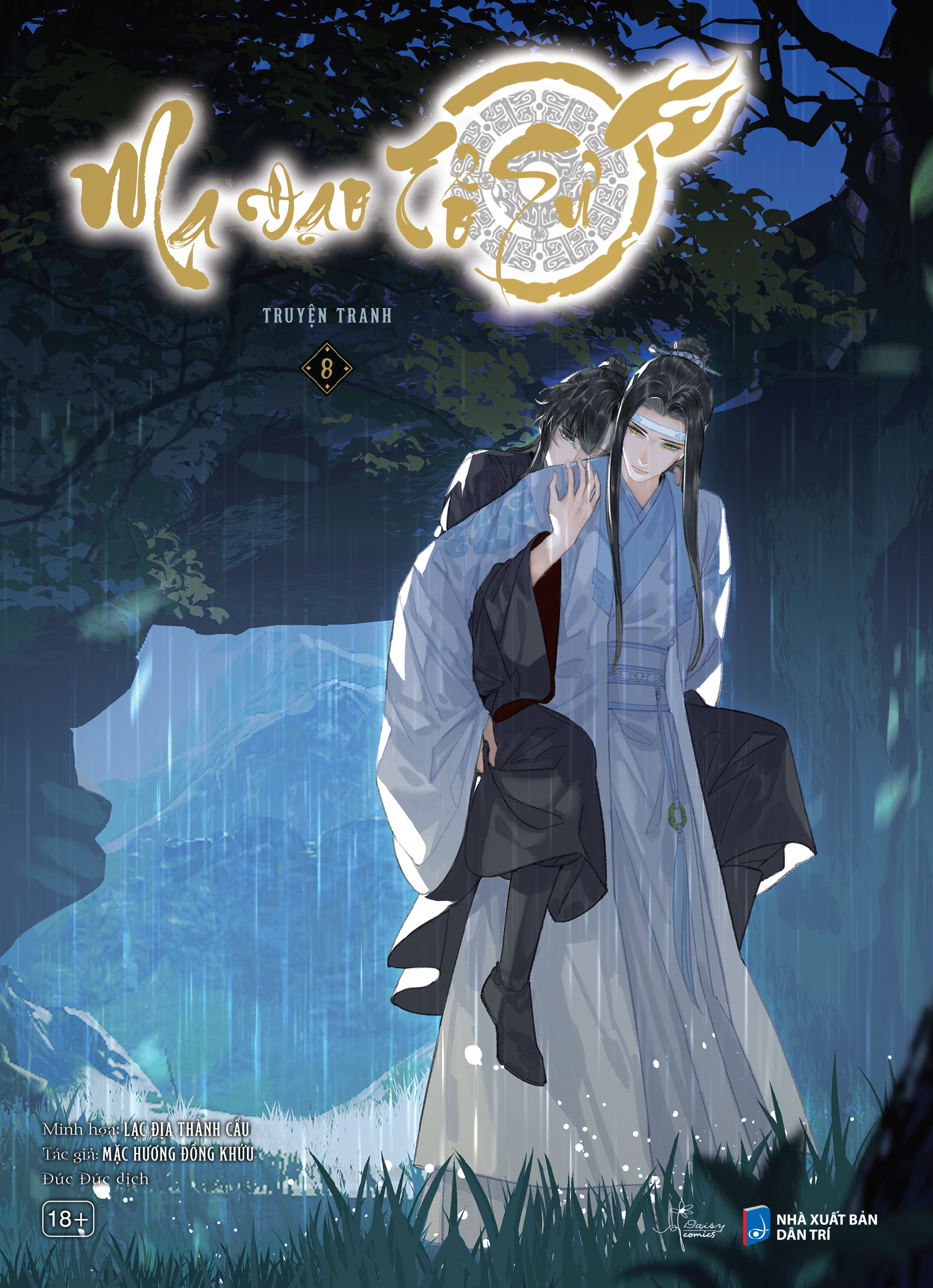 ma đạo tổ sư - bản truyện tranh - tập 8 - tặng kèm bookmark bế