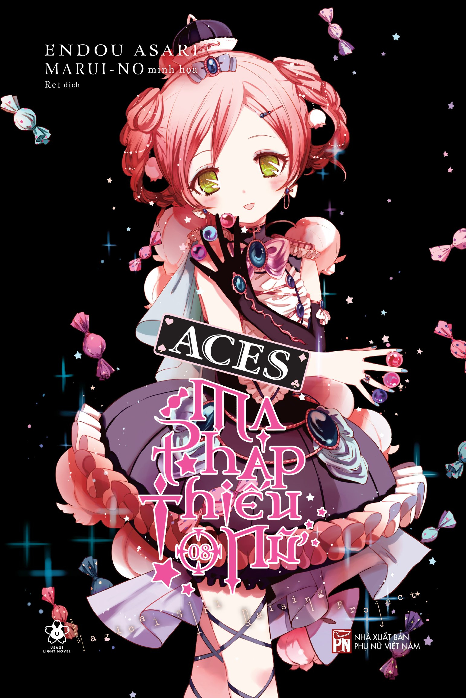 ma pháp thiếu nữ - tập 8 - tặng kèm bookmark nhân vật + postcard