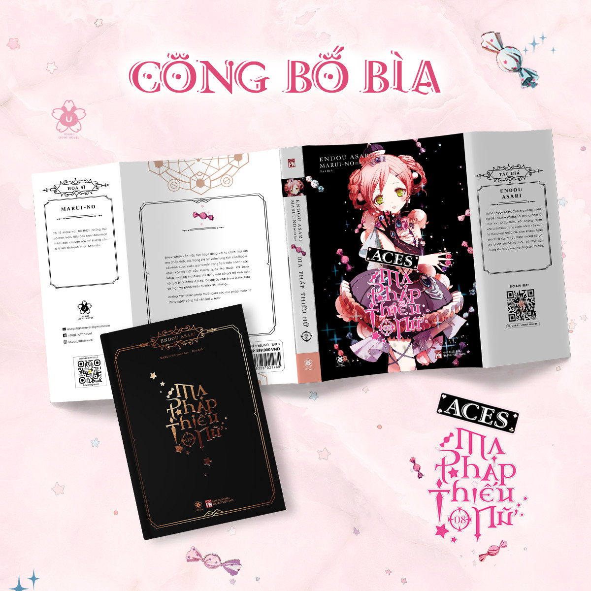 ma pháp thiếu nữ - tập 8 - tặng kèm bookmark nhân vật + postcard