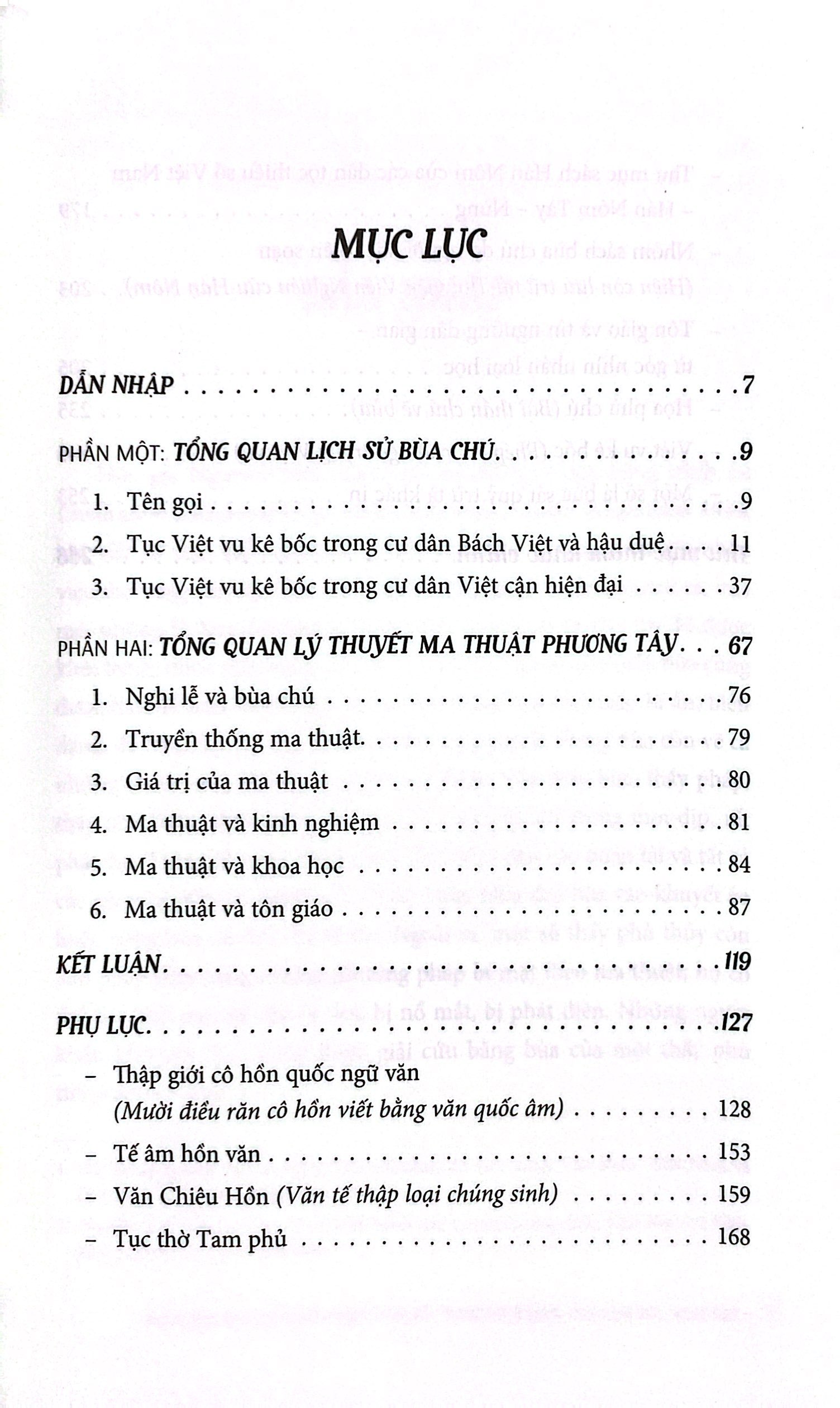 ma thuật, bùa chú và tục việt vu kê bốc trong tín ngưỡng dân gian của người việt