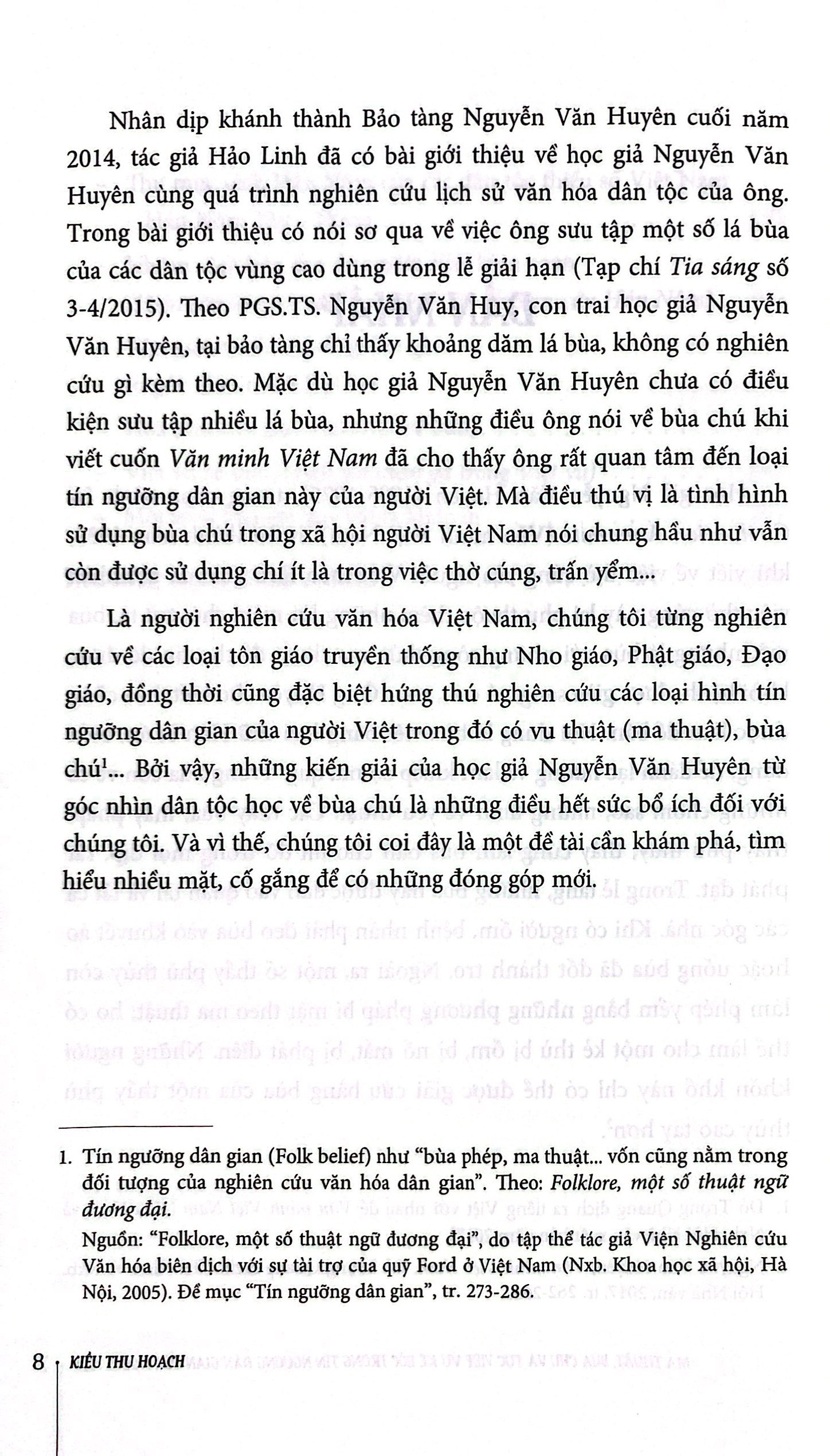 ma thuật, bùa chú và tục việt vu kê bốc trong tín ngưỡng dân gian của người việt