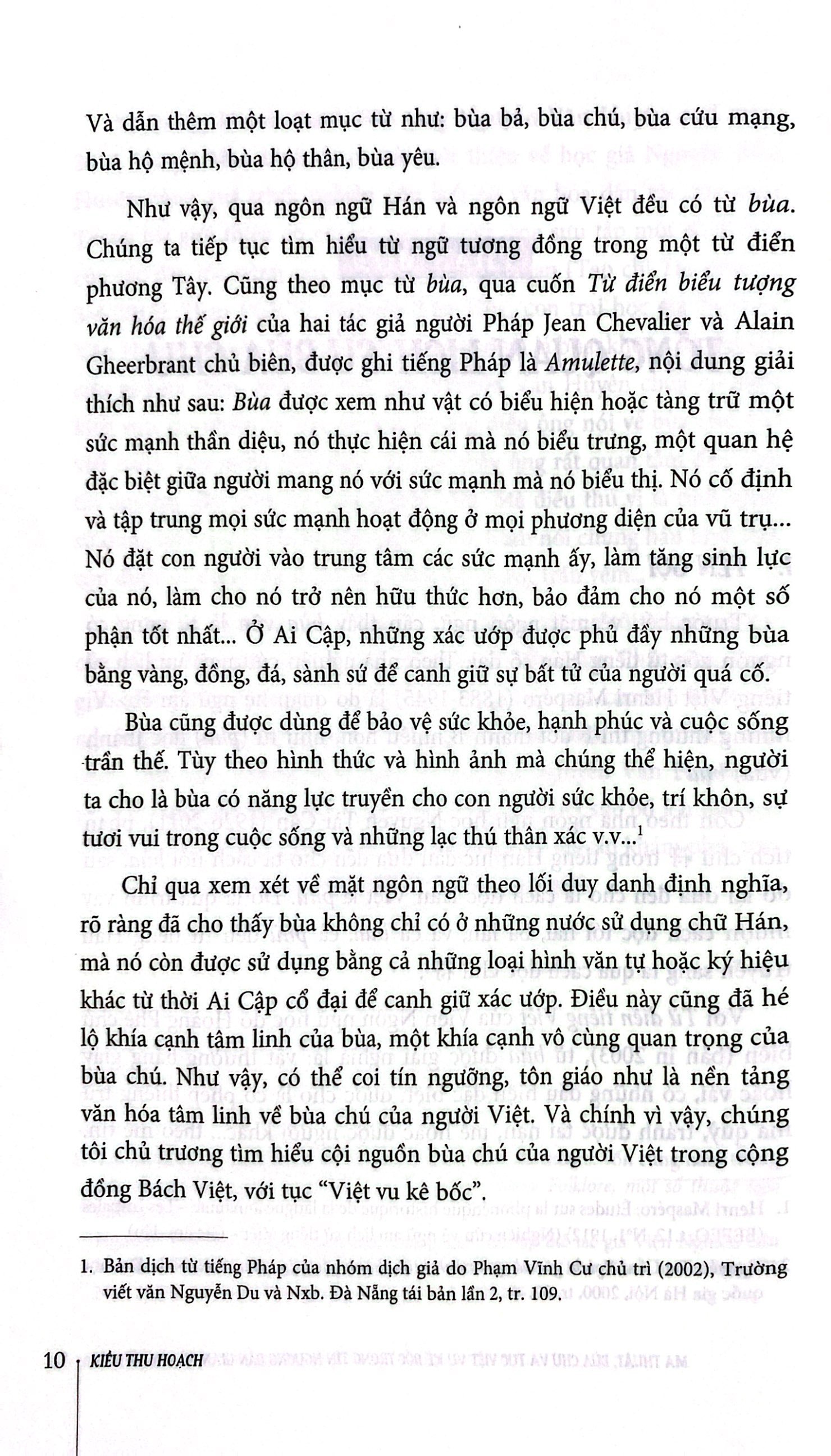 ma thuật, bùa chú và tục việt vu kê bốc trong tín ngưỡng dân gian của người việt