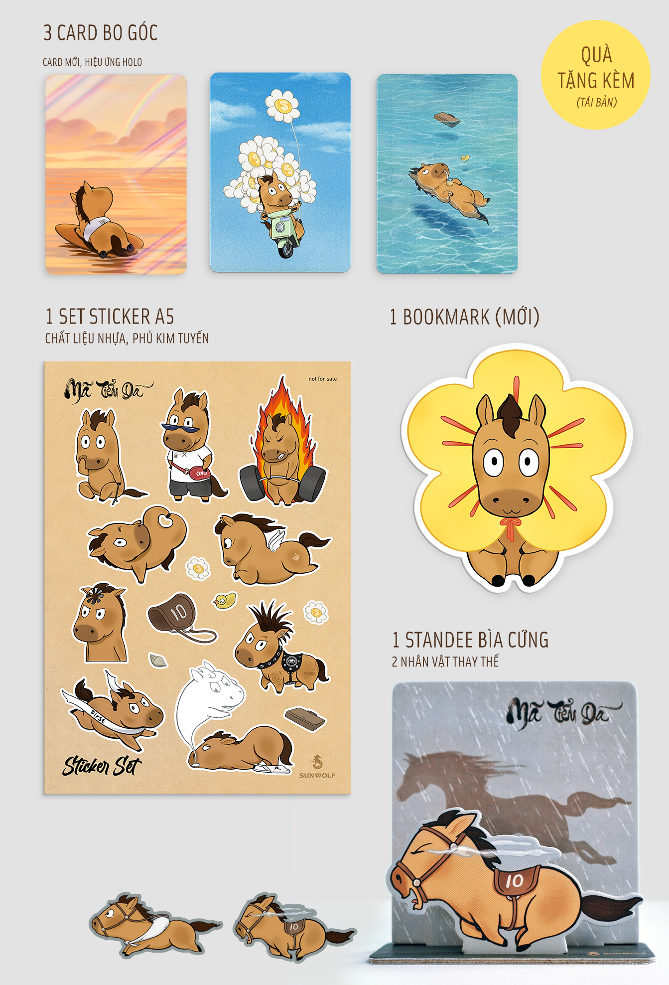 Mã Tiểu Dã - Vừa Chạy Vừa Khóc (Tái Bản 2026) - Bìa Cứng - Tặng Kèm 1 Sticker A5 Nhựa Cán Kim Tuyến + 1 Standee Bìa Cứng + 3 Card Bo Góc + 1 Bookmark