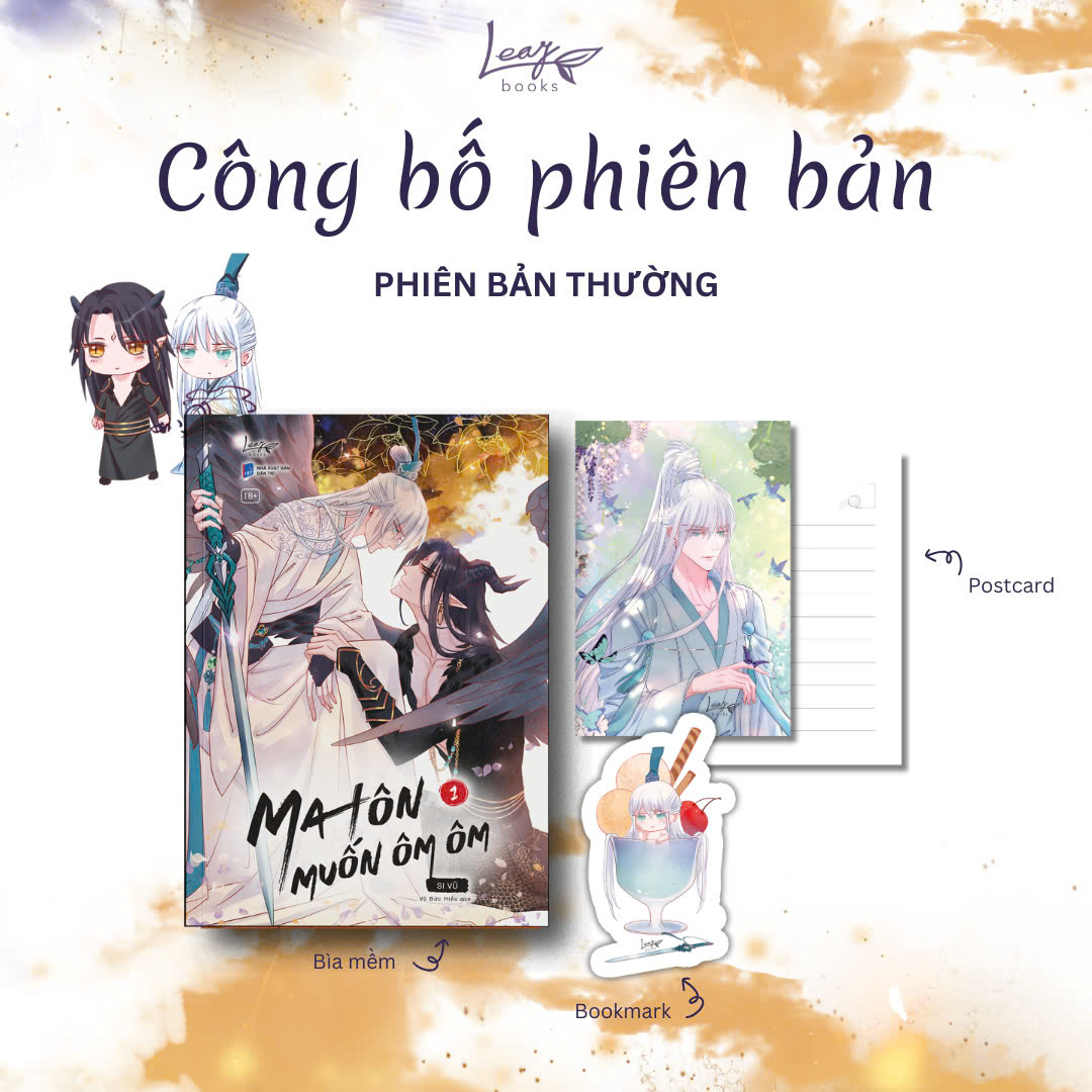Ma Ton Muon Om Om - Tap 1 - Tang Kem Bookmark + Postcard Boi Cung