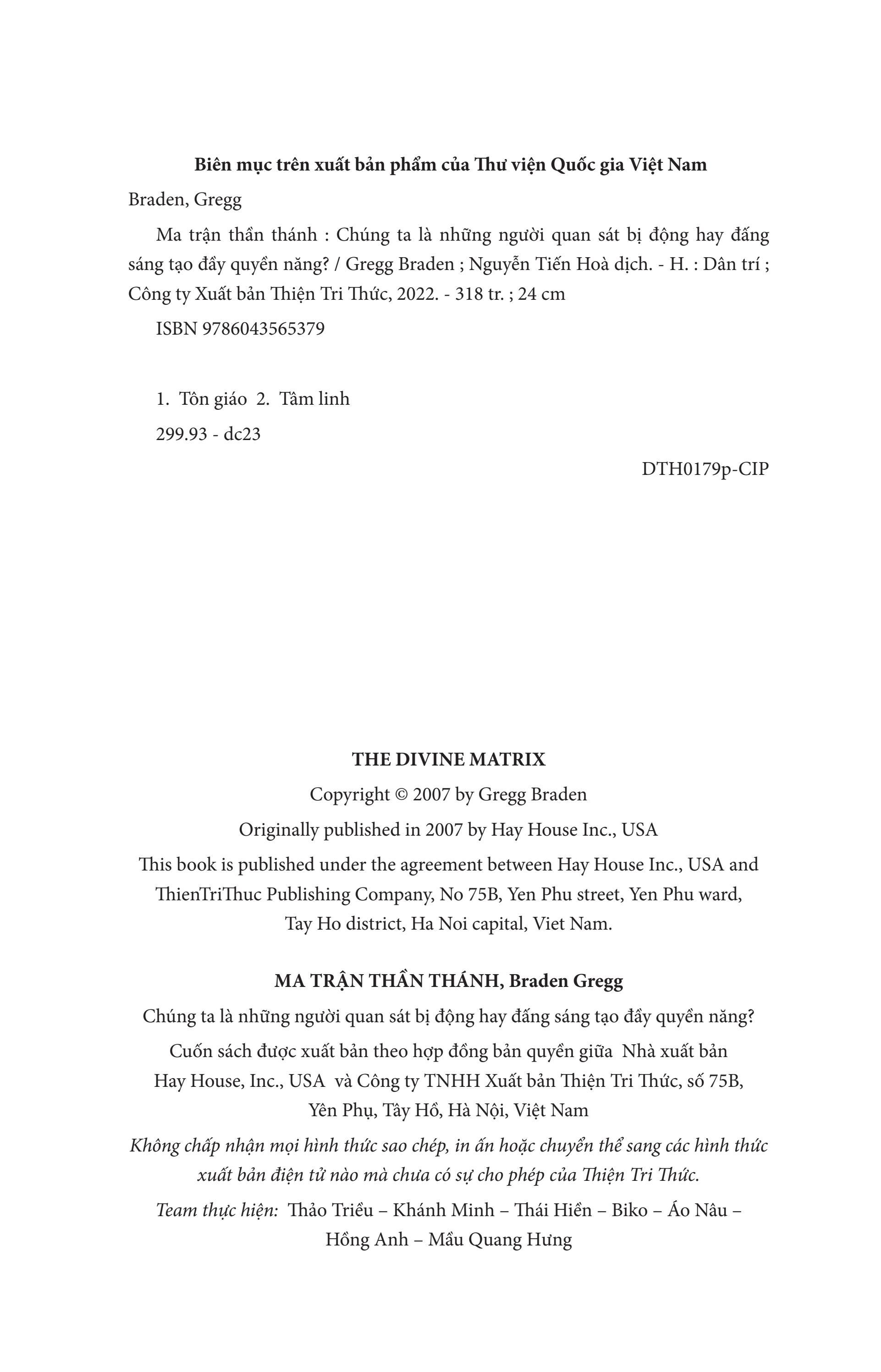 ma trận thần thánh - chúng ta là những người quan sát bị động hay đấng sáng tạo đầy quyền năng?