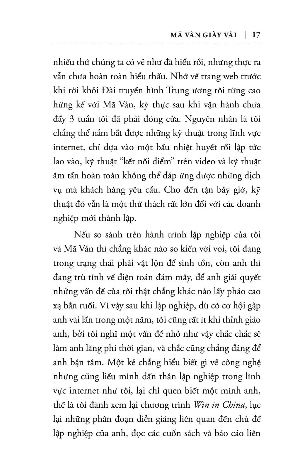 mã vân giày vải (tái bản 2017)