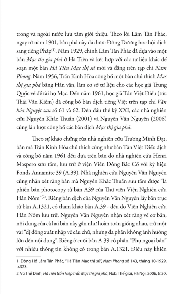 mạc thị gia phả