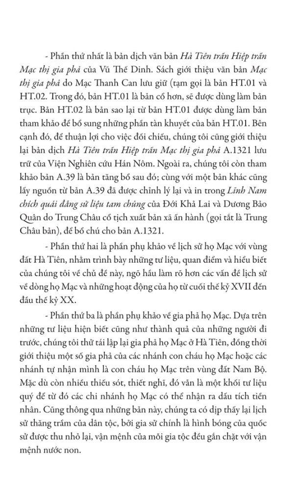 mạc thị gia phả