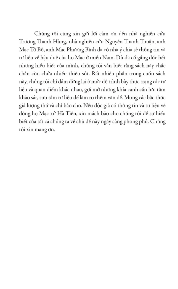 mạc thị gia phả