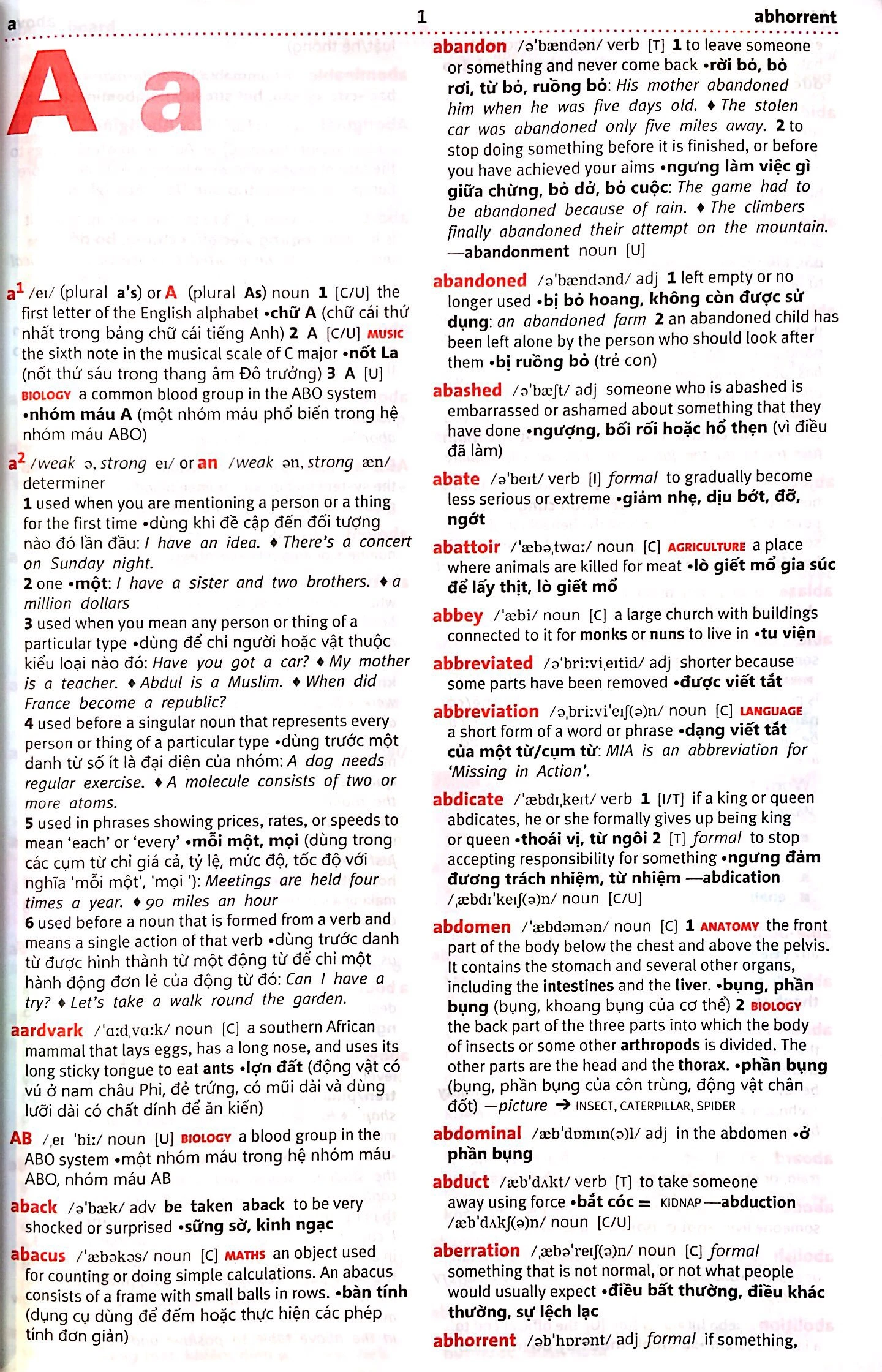 macmillan dictionary vietnam ed – soft cover