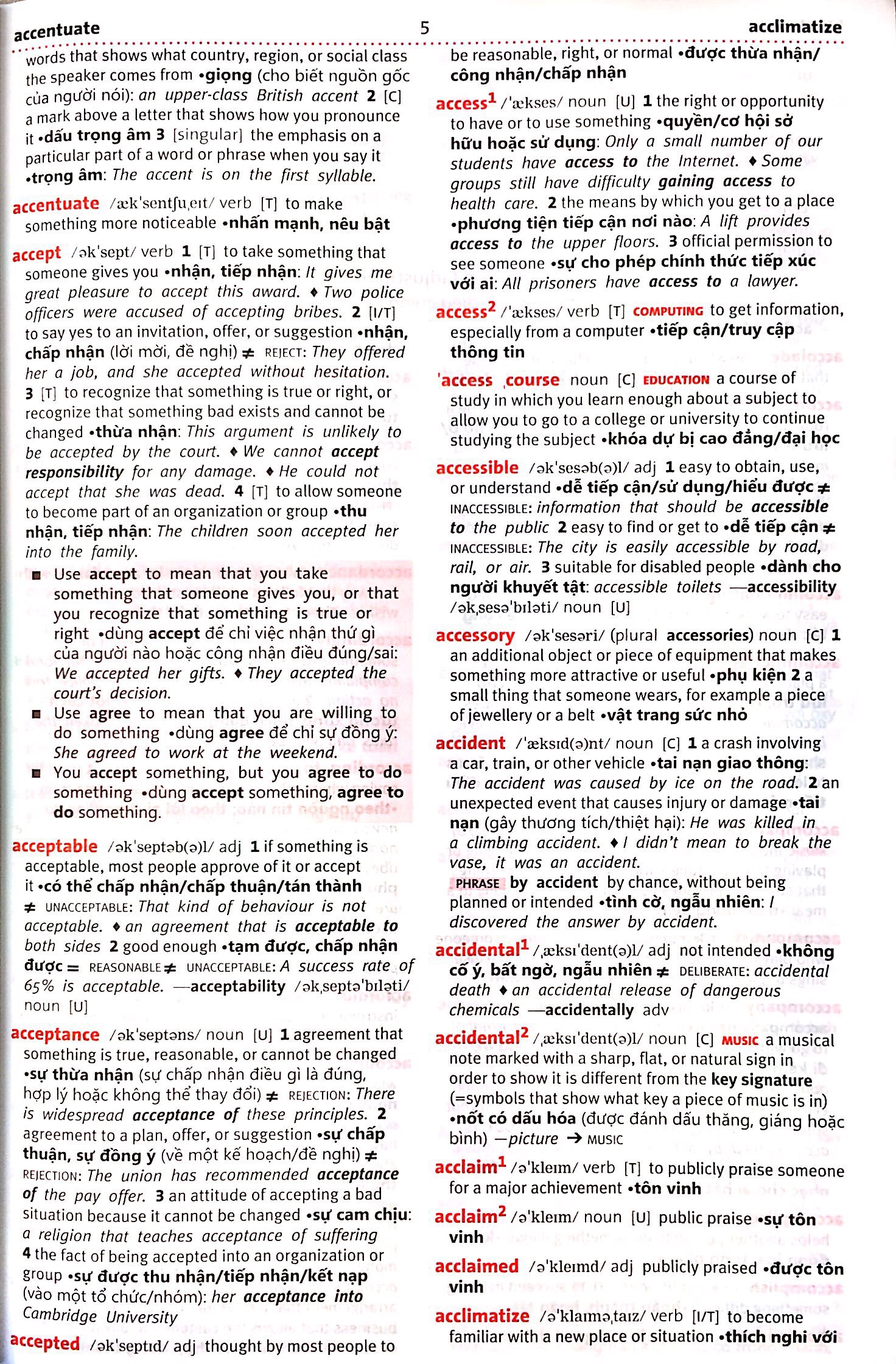 macmillan dictionary vietnam ed – soft cover