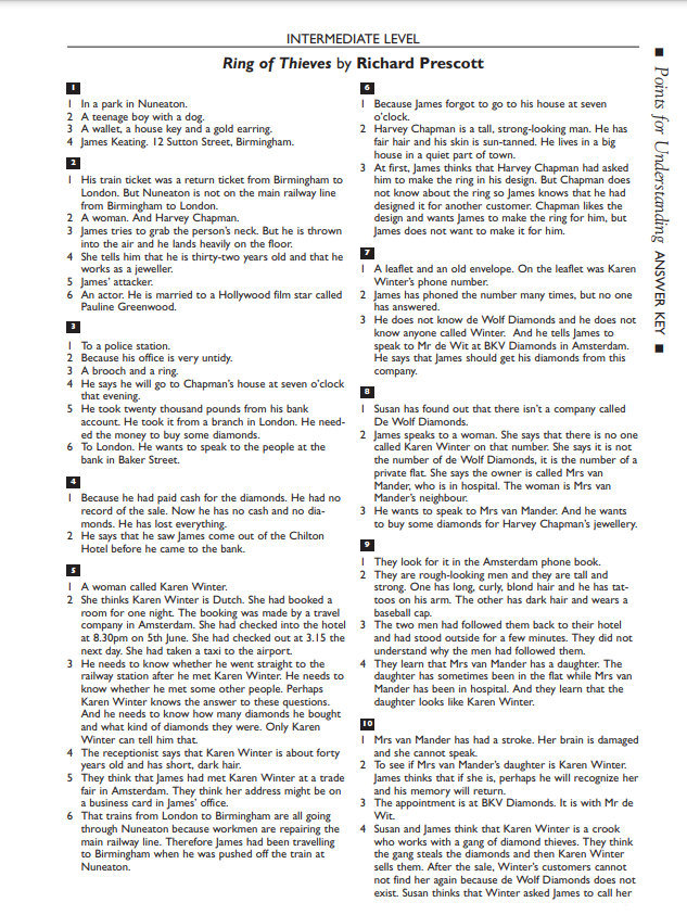 macmillan readers - intermediate reader: ring of thieves