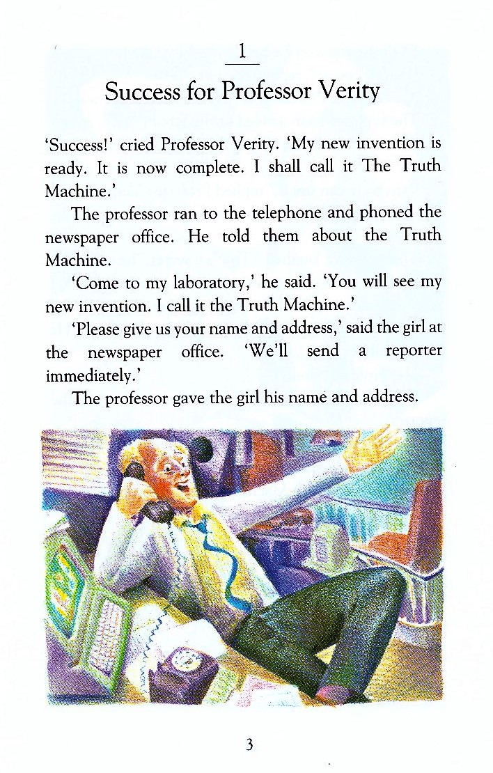 macmillan readers: the truth machine: beginner