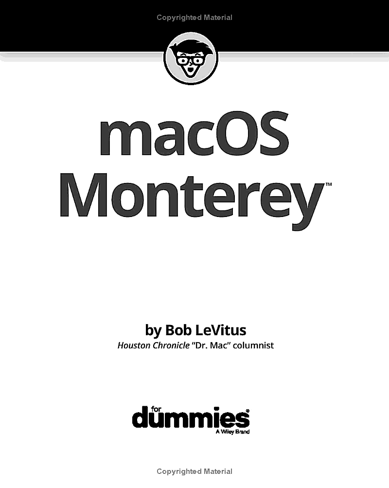 macos monterey for dummies