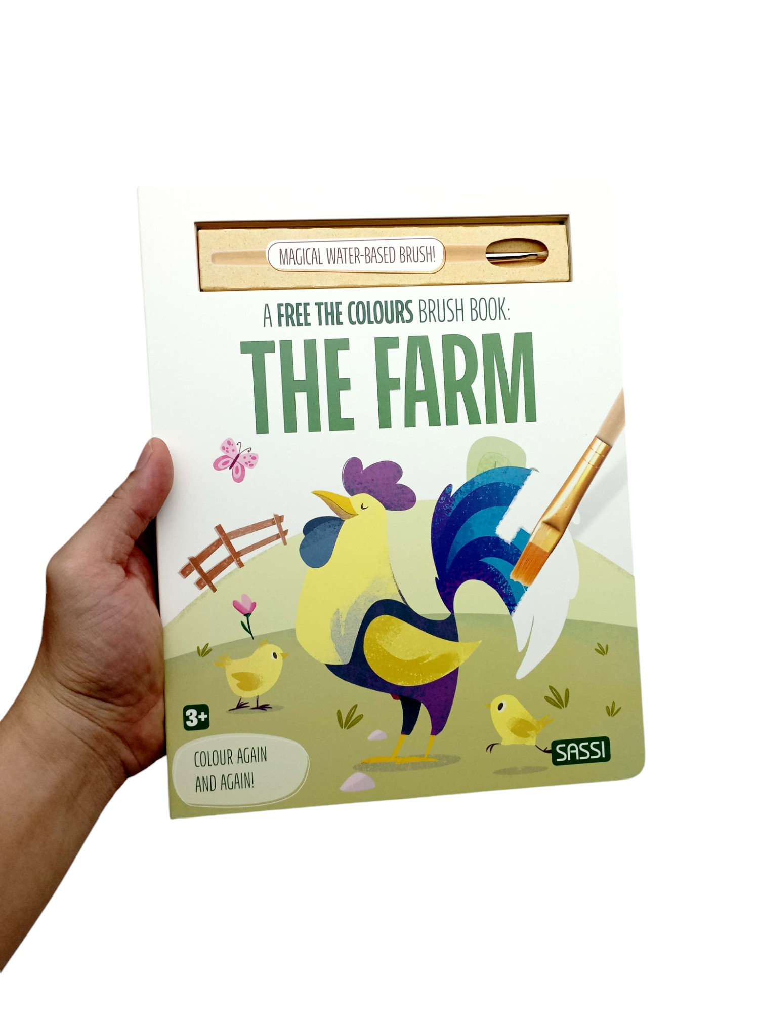 magic ink - a free the colours brush book - the farm