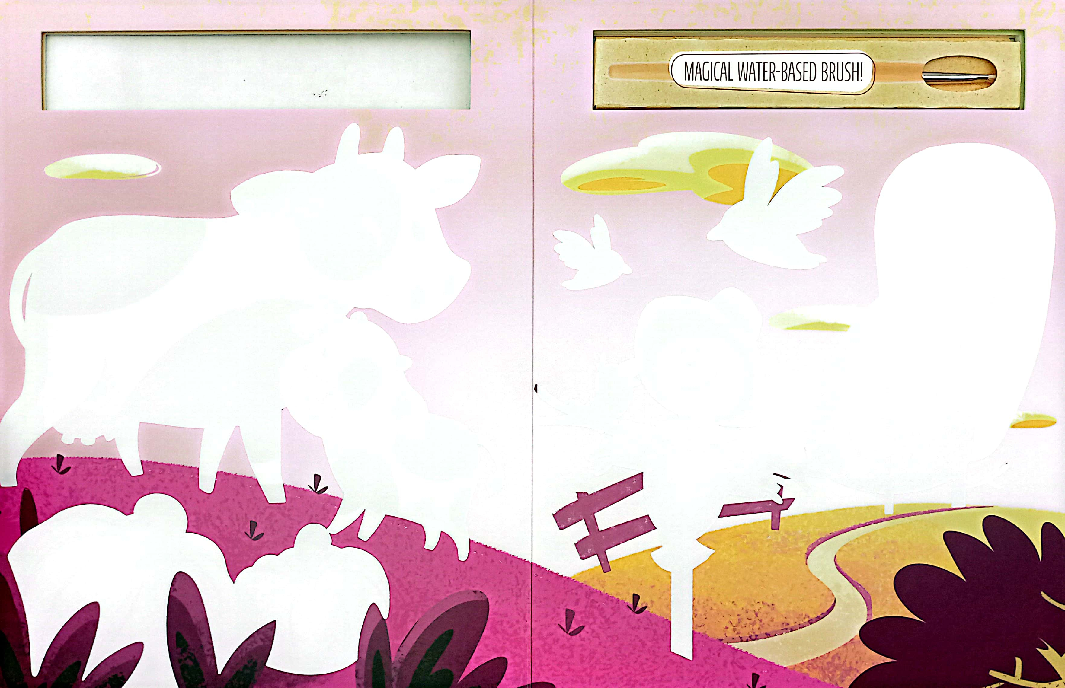 magic ink - a free the colours brush book - the farm