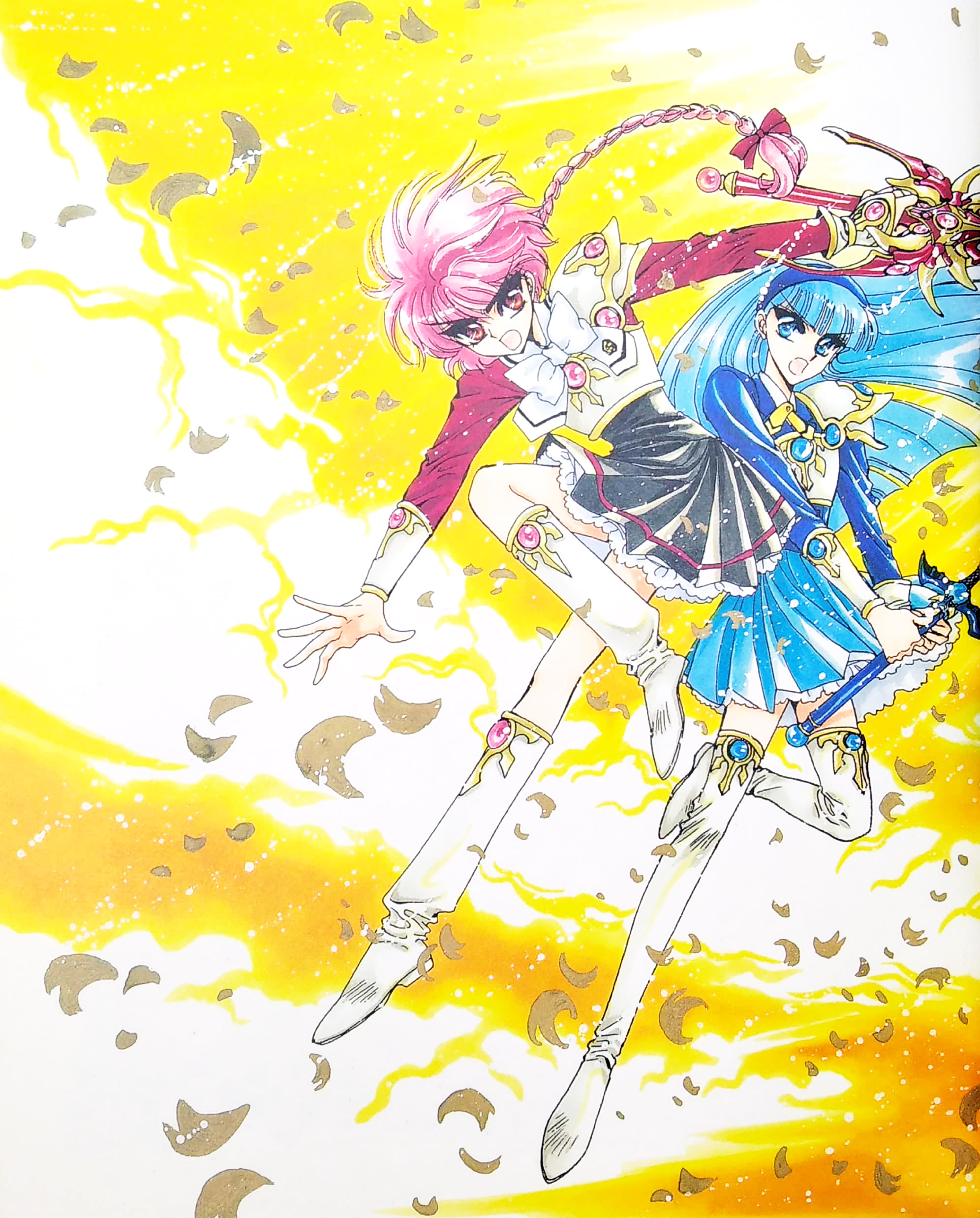 magic knight rayearth 2 - illustrations collection