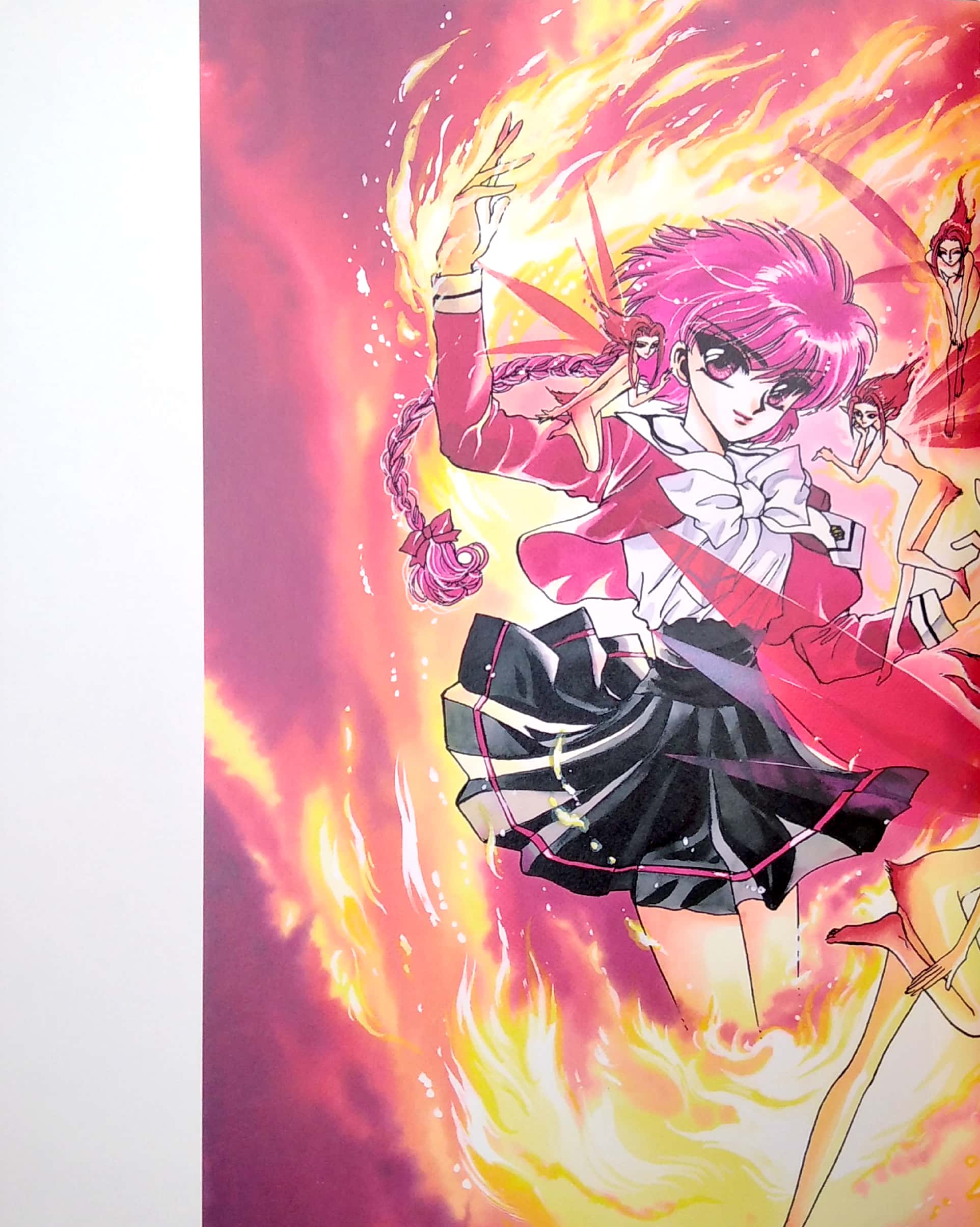 magic knight rayearth - illustrations collection