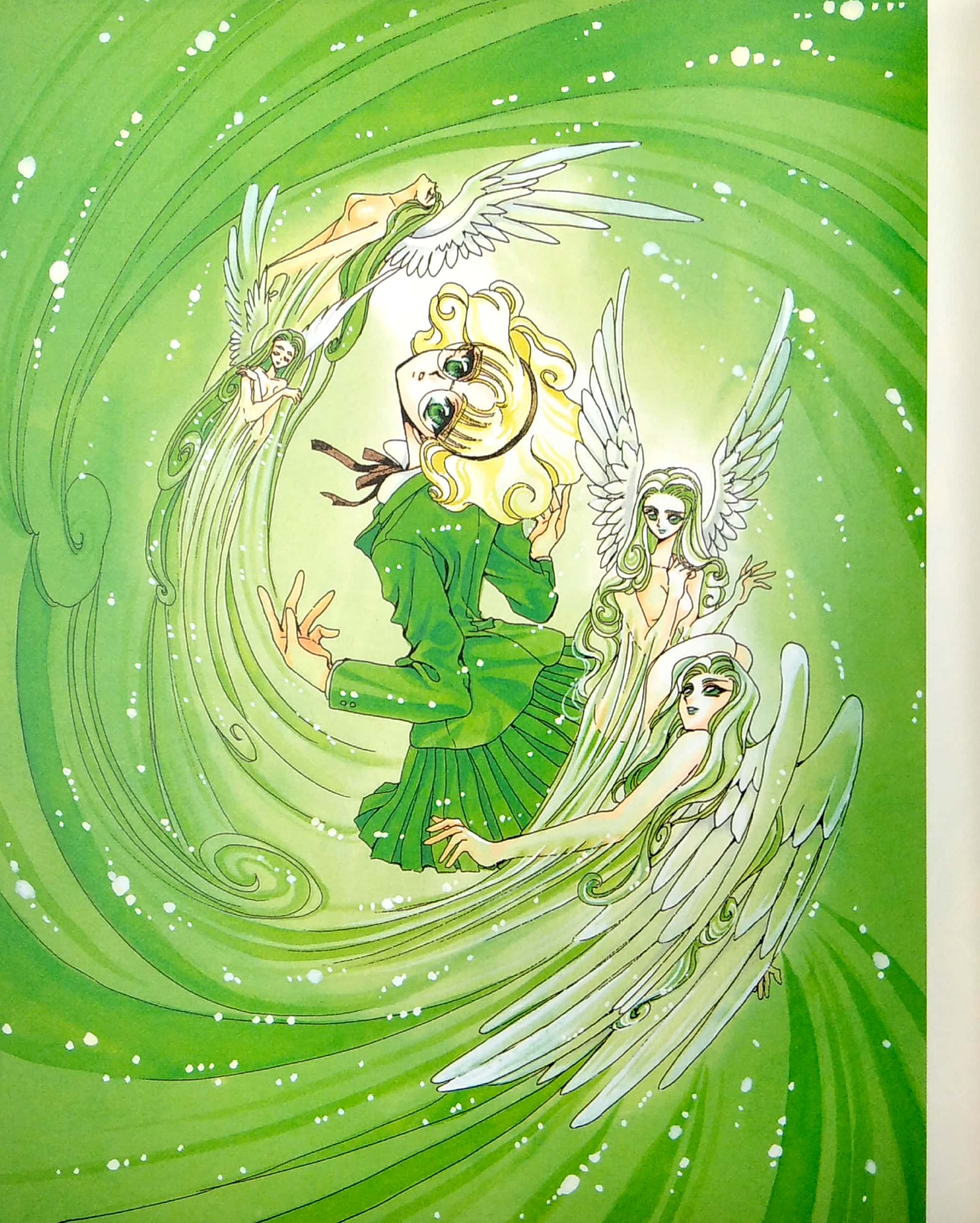 magic knight rayearth - illustrations collection