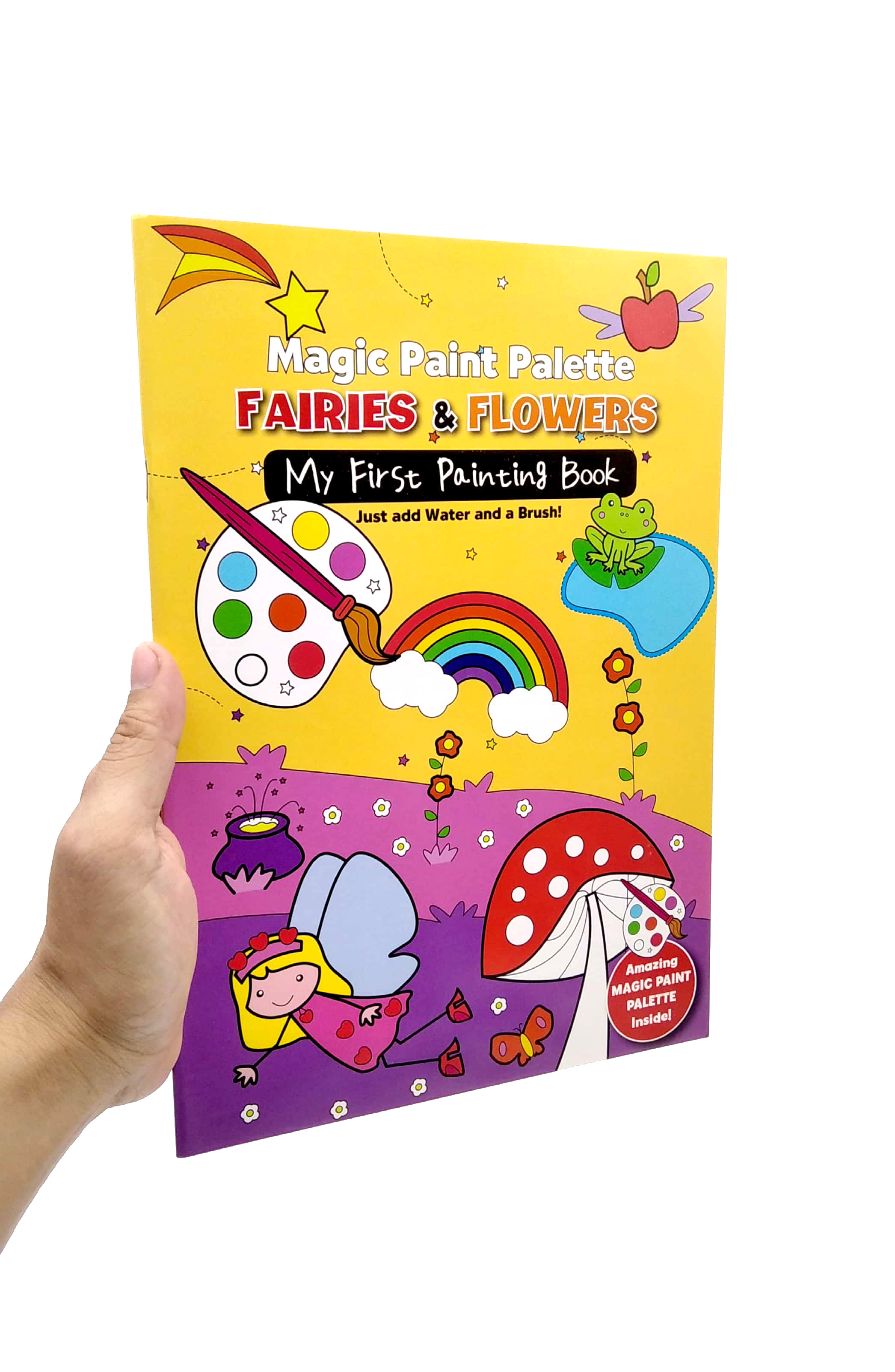 magic paint palette - fairies & flowers