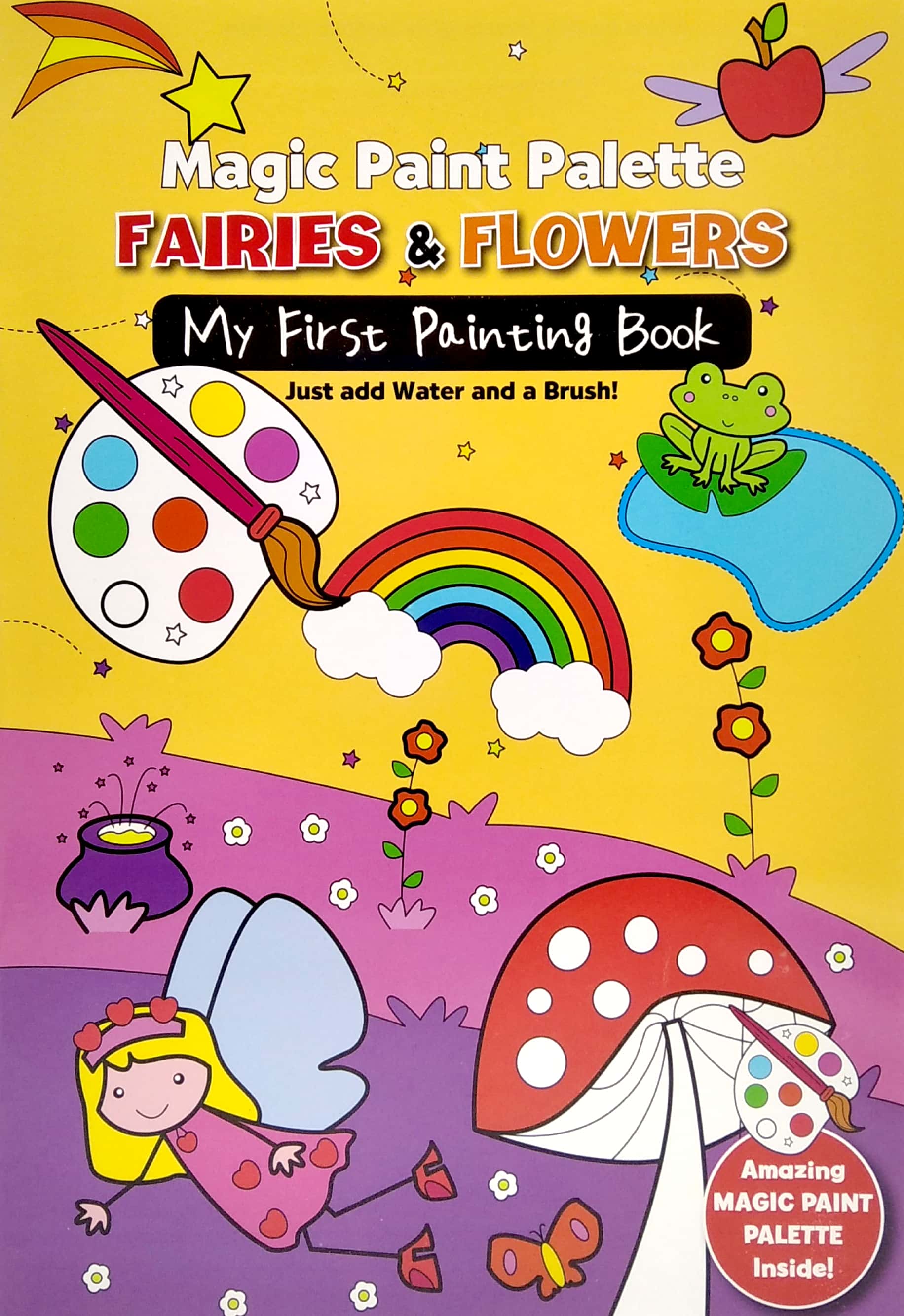 magic paint palette - fairies & flowers