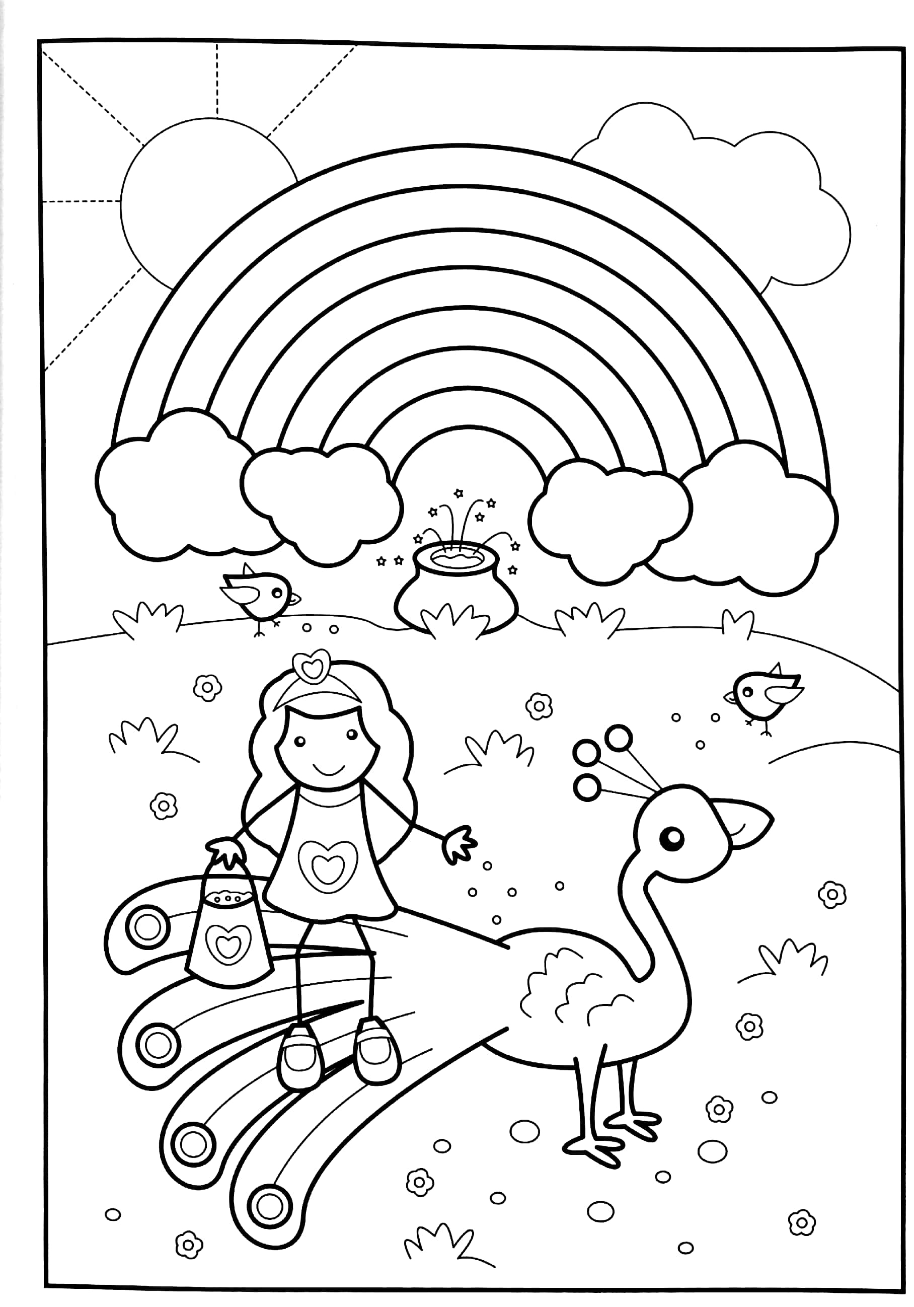 magic paint palette - fairies & flowers