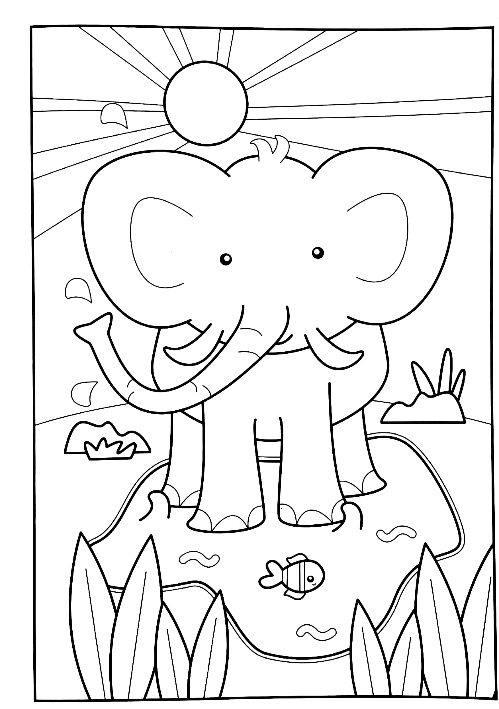 magic paint palette - jungle & animals