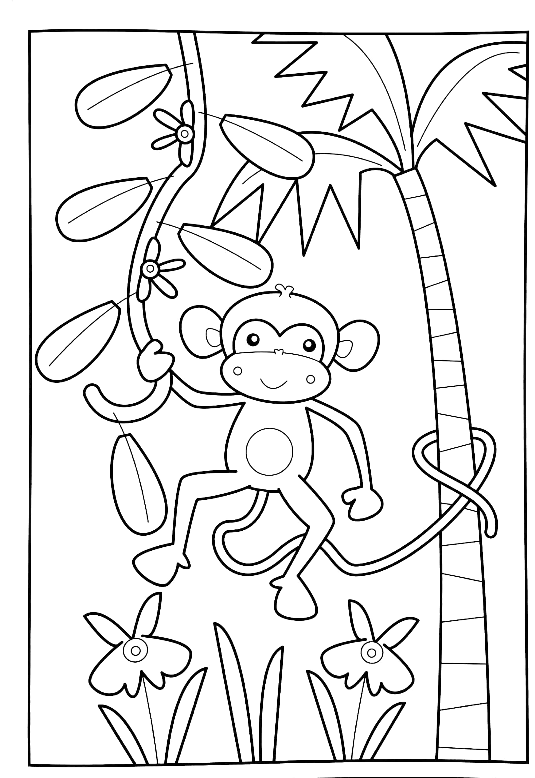 magic paint palette - jungle & animals