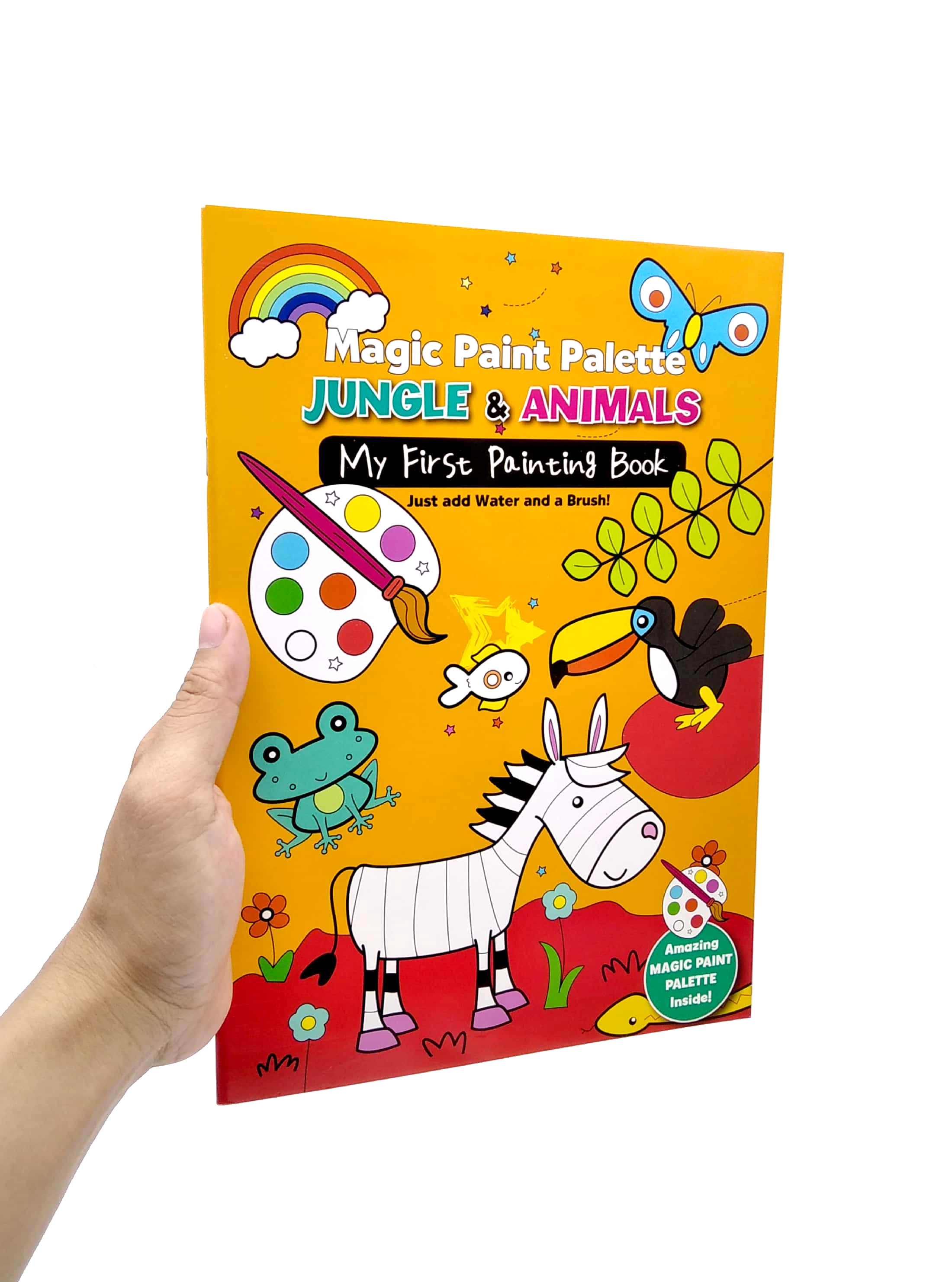 magic paint palette - jungle & animals