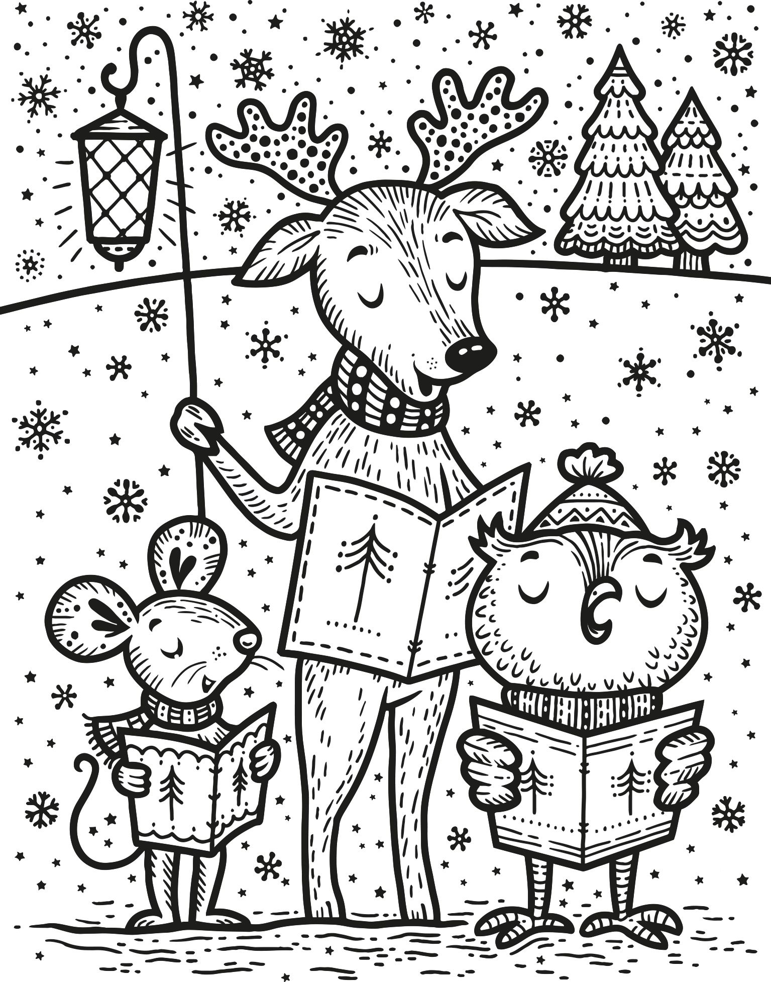 magic painting christmas cards